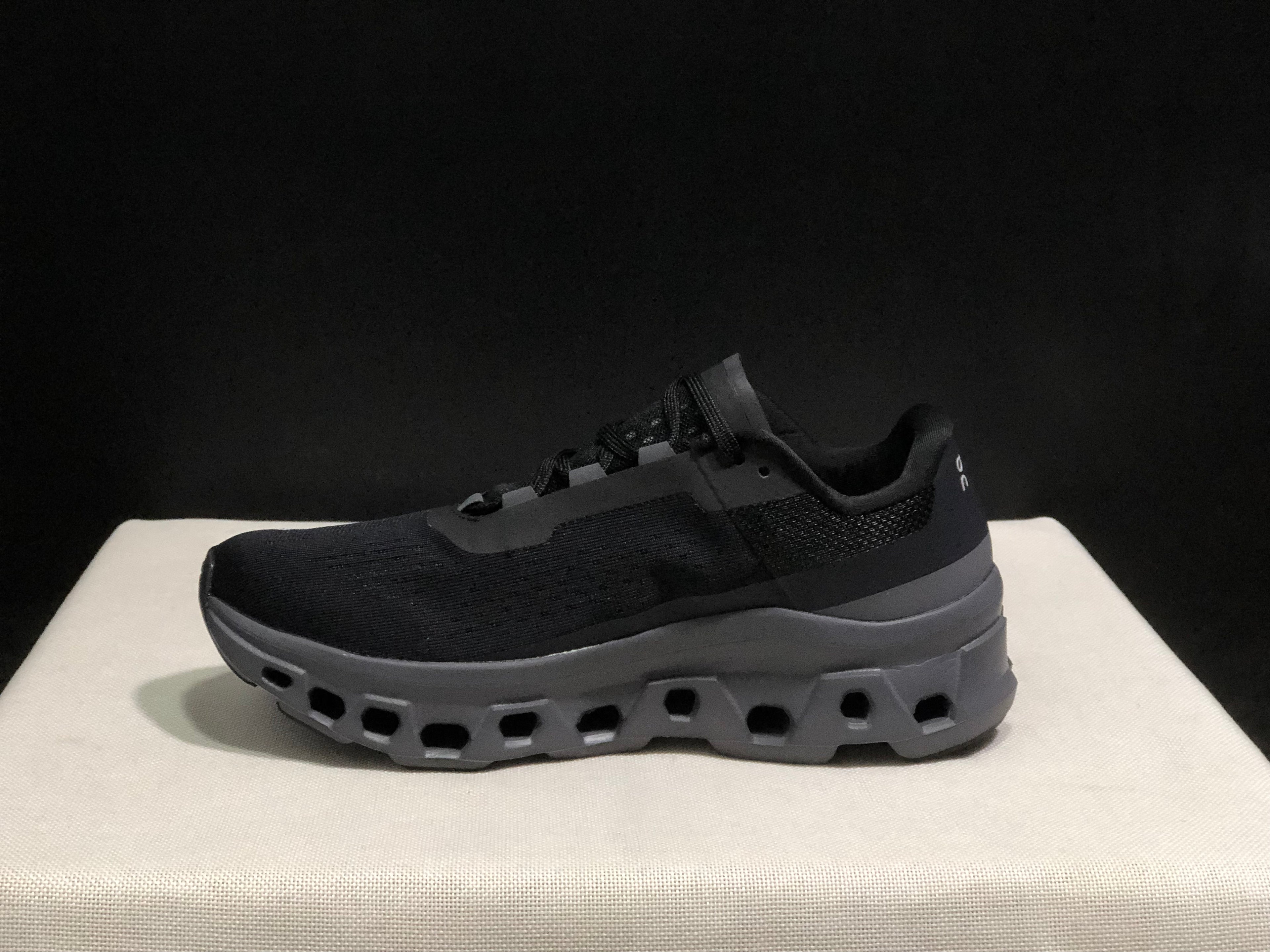 On Running Cloudmonster CNY Shock-Absorbing And Anti-Slip Sports Shoes Black
