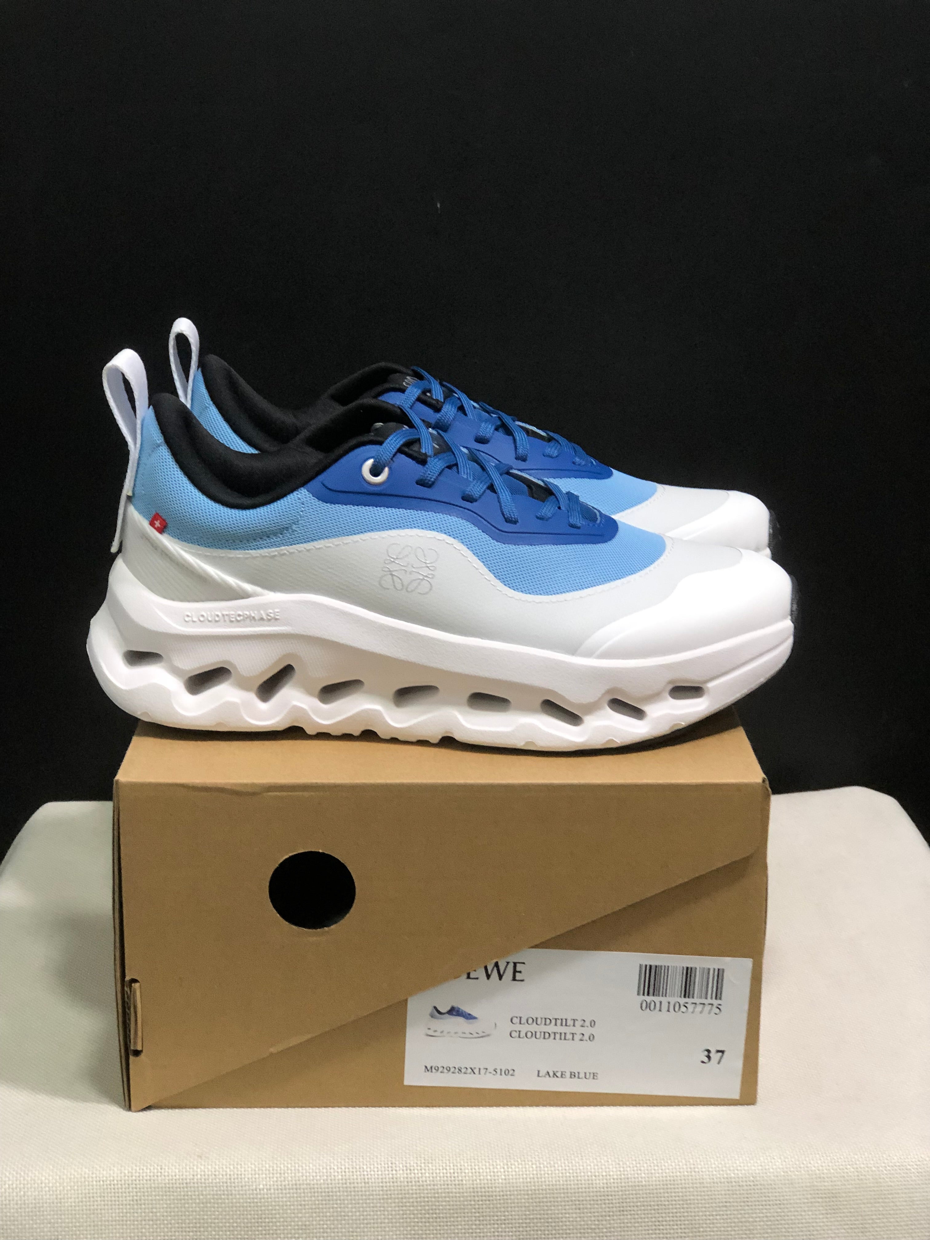 LOEWE x On Running Cloudtilt 2.0 Casual Sports Shoes Lake Blue
