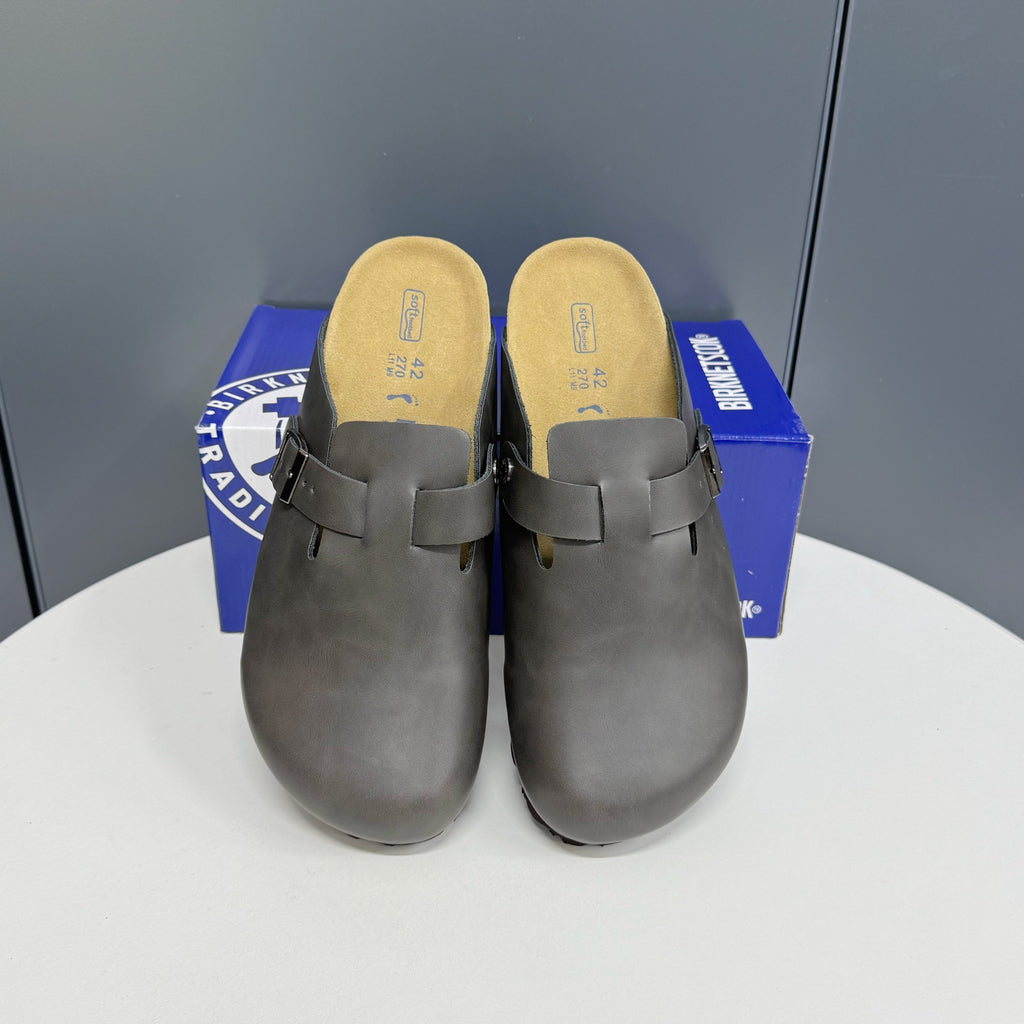 Birkenstock Boston Oiled Leather Casual Shoes