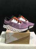 On Running Cloudstratus 3 Anti-Slip Running Shoes Quartz Lily/Purple