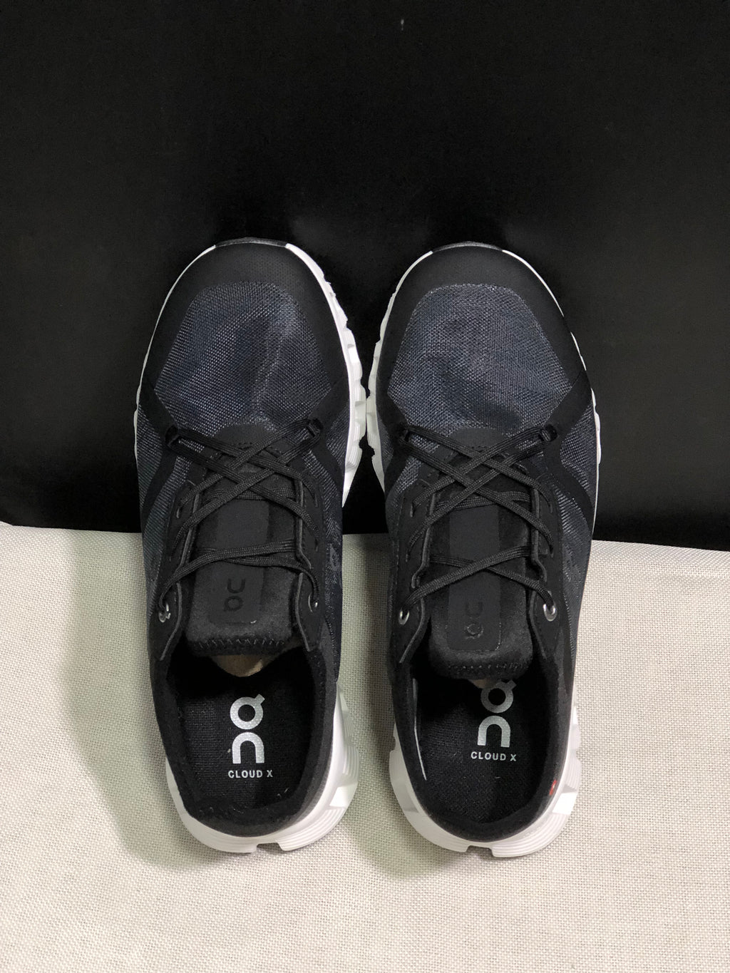 On Running Cloud X 3 AD Comfortable Wear-Resistant Training Shoes Black/White