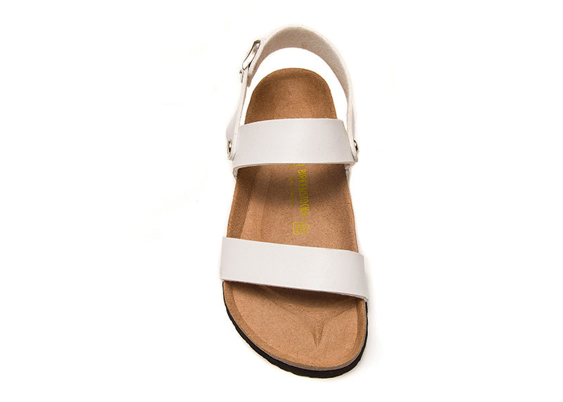 Birkenstock Arizona Casual Matte Leather Strappy Sandals