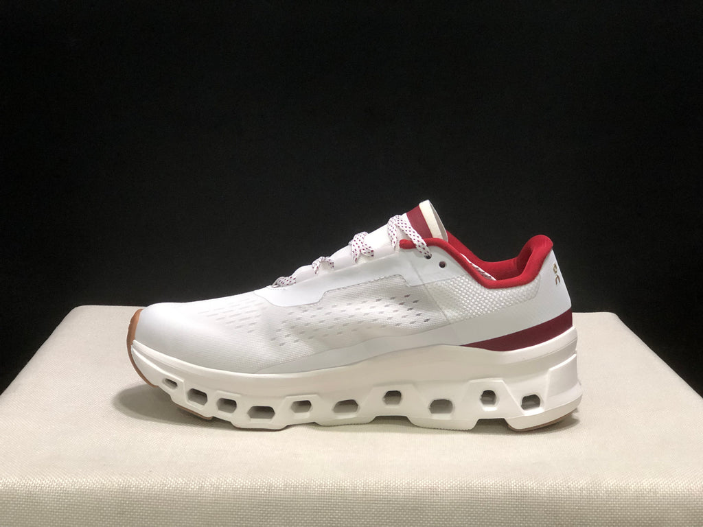 On Running Cloudmonster Anti-Slip Running Shoes Limited Edition For The Year Of The Snake White/Red