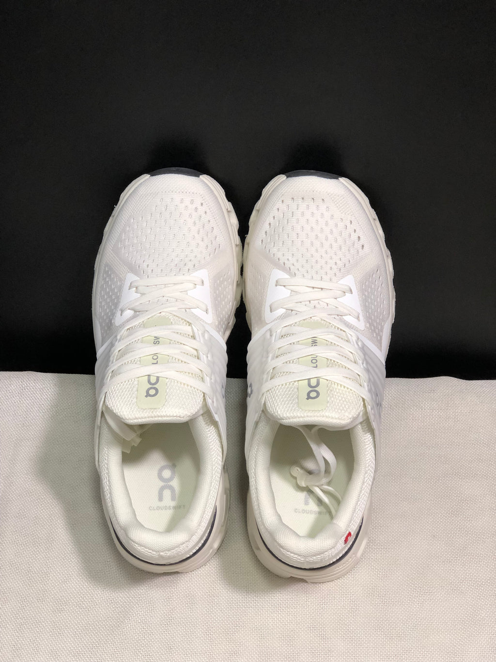 On Running Cloudswift Cushioning Running Shoes Ivory