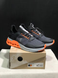 On Running Cloudnova Flux Comfortable Running Shoes Black/Flame