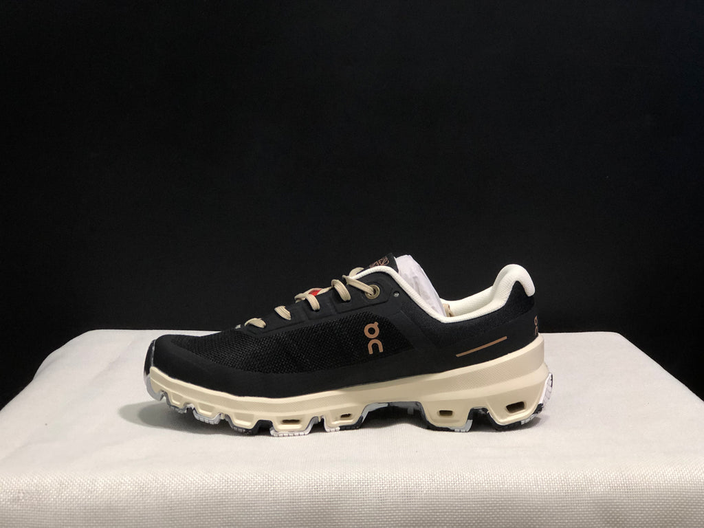LOEWE x On Running Cloudventrure Fashion Sports Shoes Collaboration Edition Black/Ivory