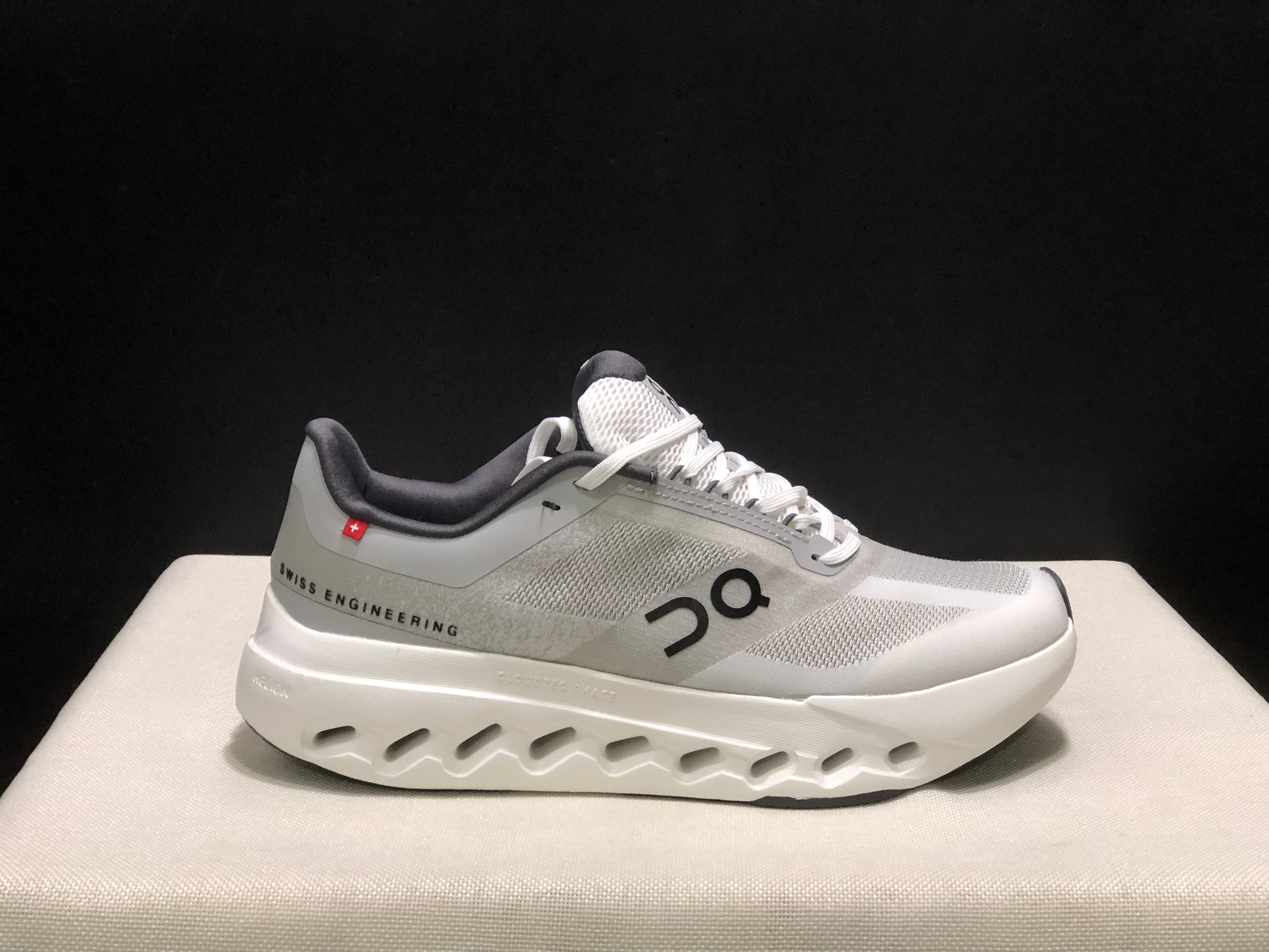 On Running Cloudsurfer Next Casual Running Shoes Giacier/White