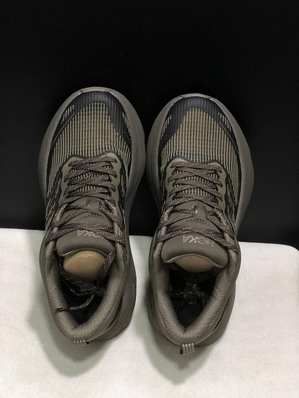 Hoka One One Bondi 8 Breathable Low-top Running Shoes Sneakers Brown