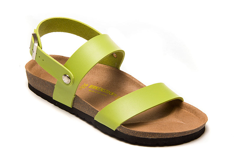 Birkenstock Arizona Casual Matte Leather Strappy Sandals