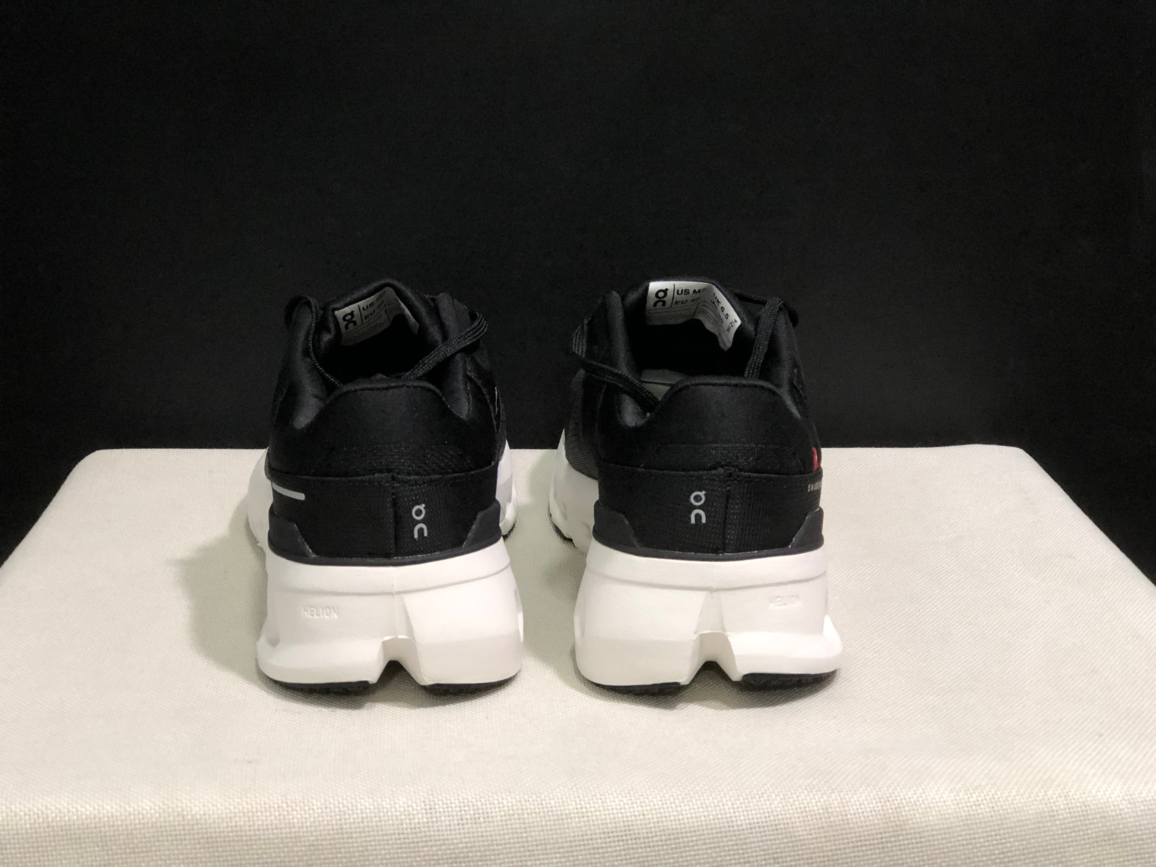 On Running Cloudrunner 2 Mesh Breathable Running Shoes Black/Drak Grey
