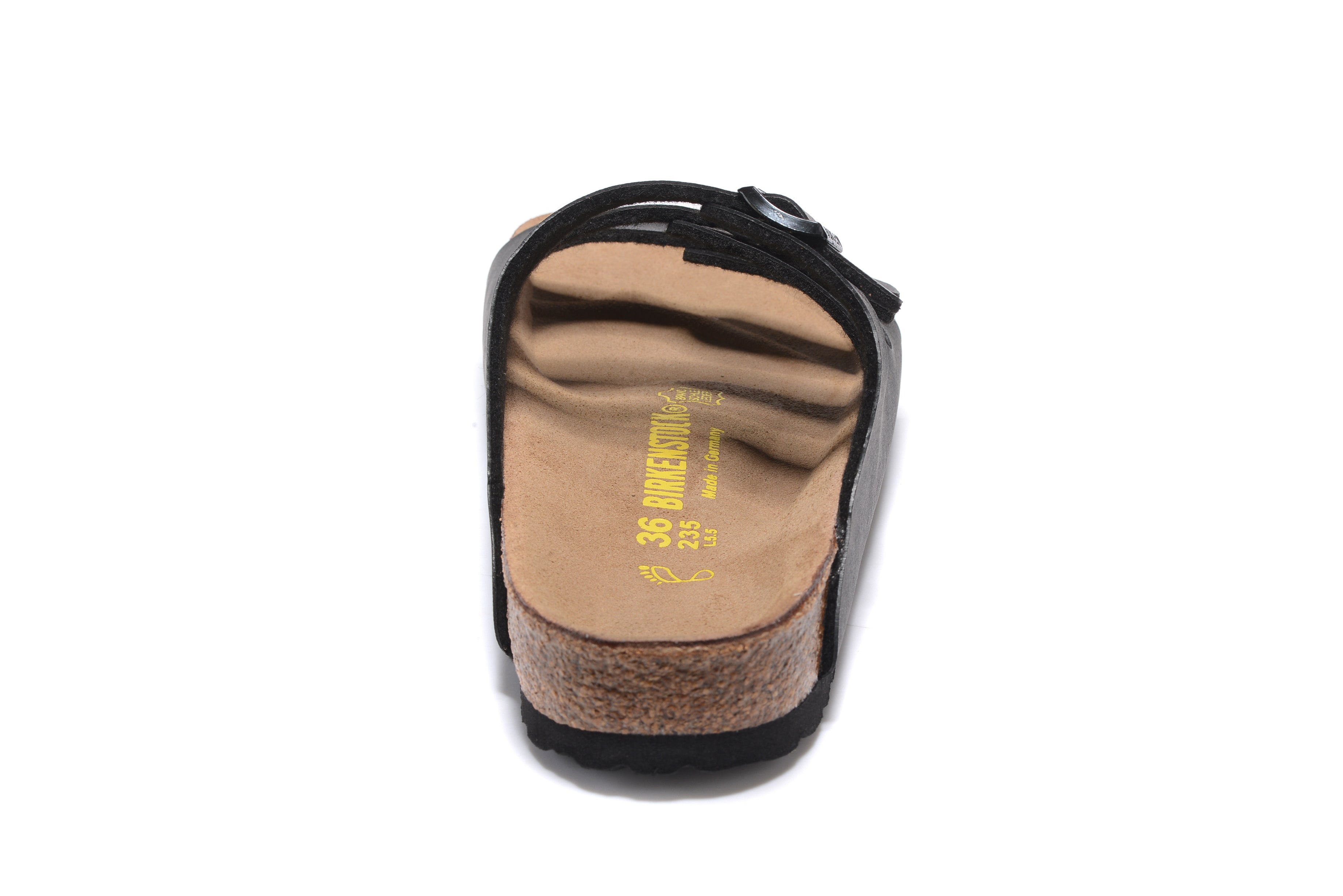 Birkenstock Florida Three-Buckle Matte Leather Sandals