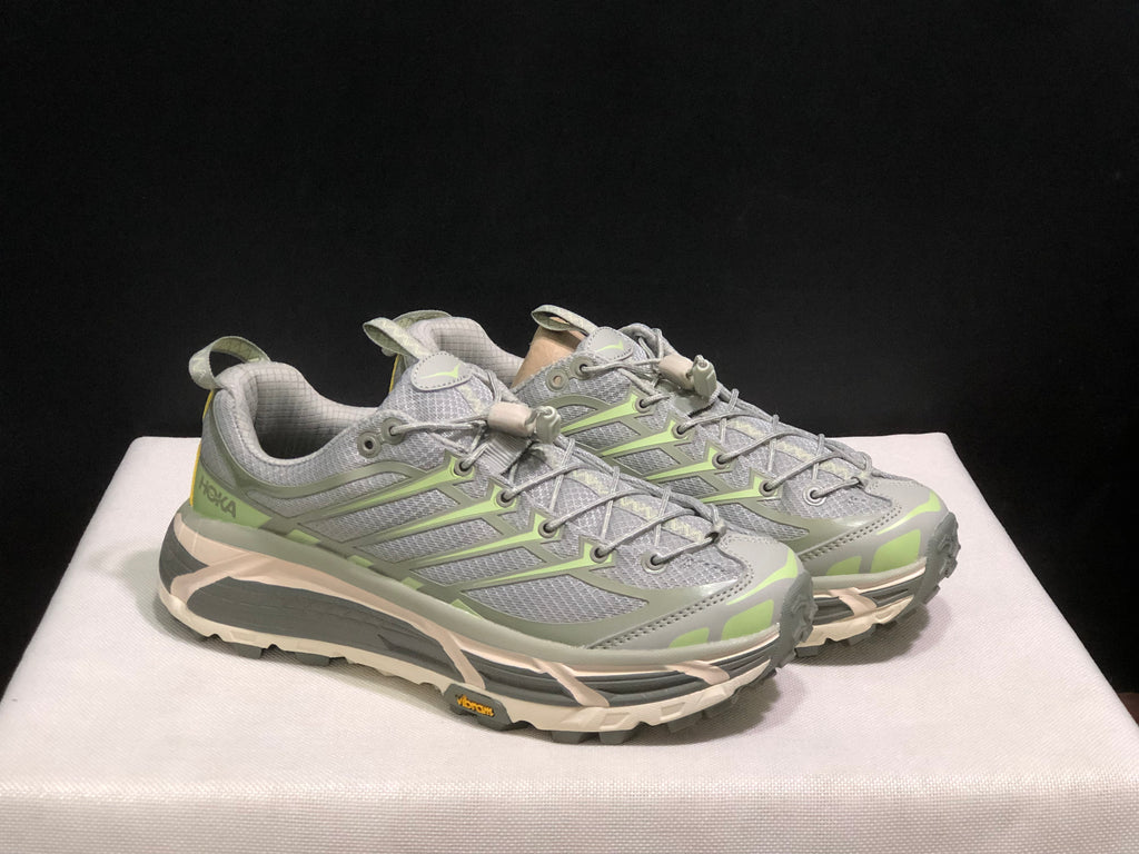 Hoka One One Mafate Three 2 Anti-slip Running Shoes Sneakers Gray