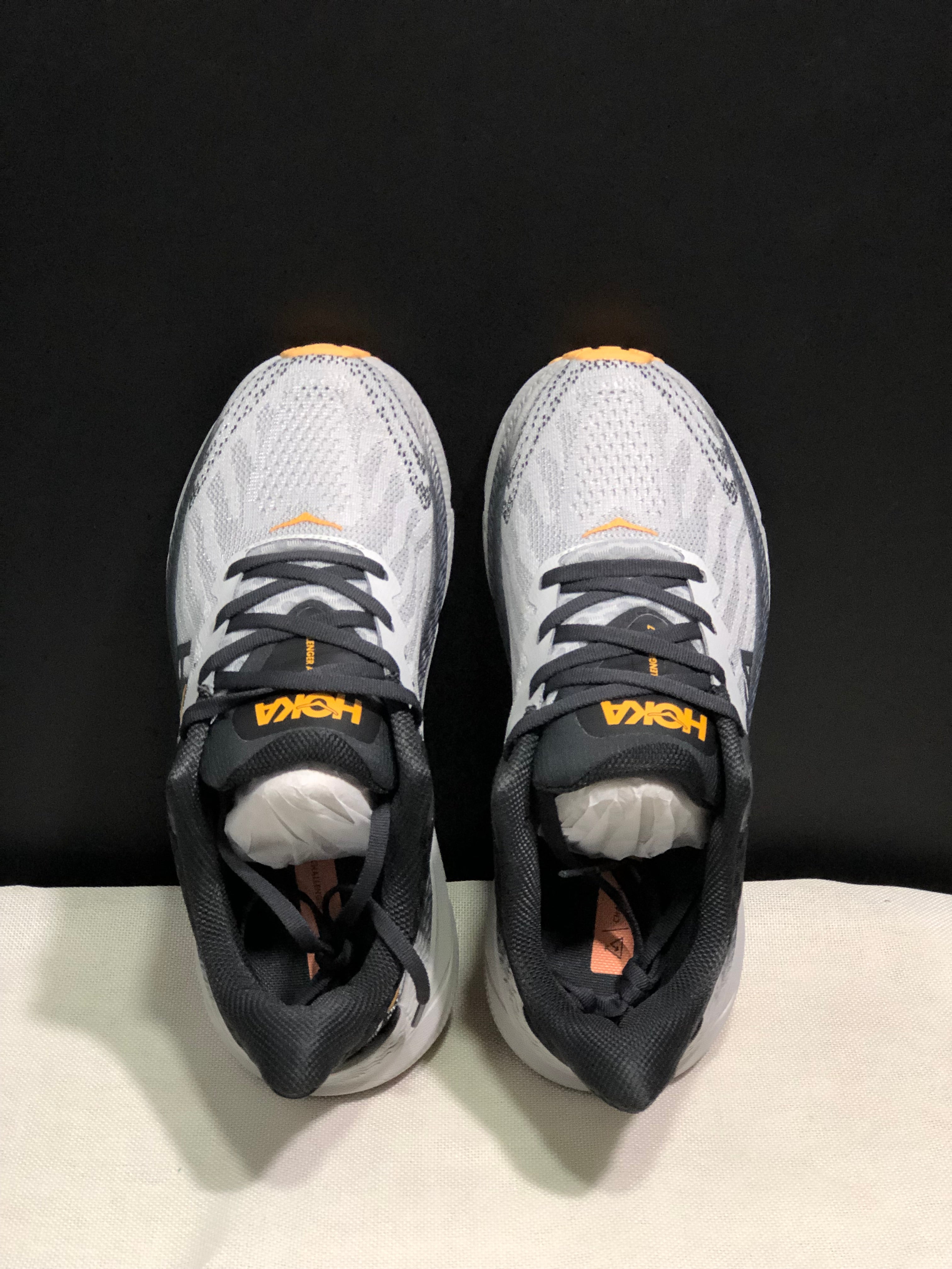 Hoka One One Challenger 7 Shock-absorbing Breathable Running Shoes Sneakers White