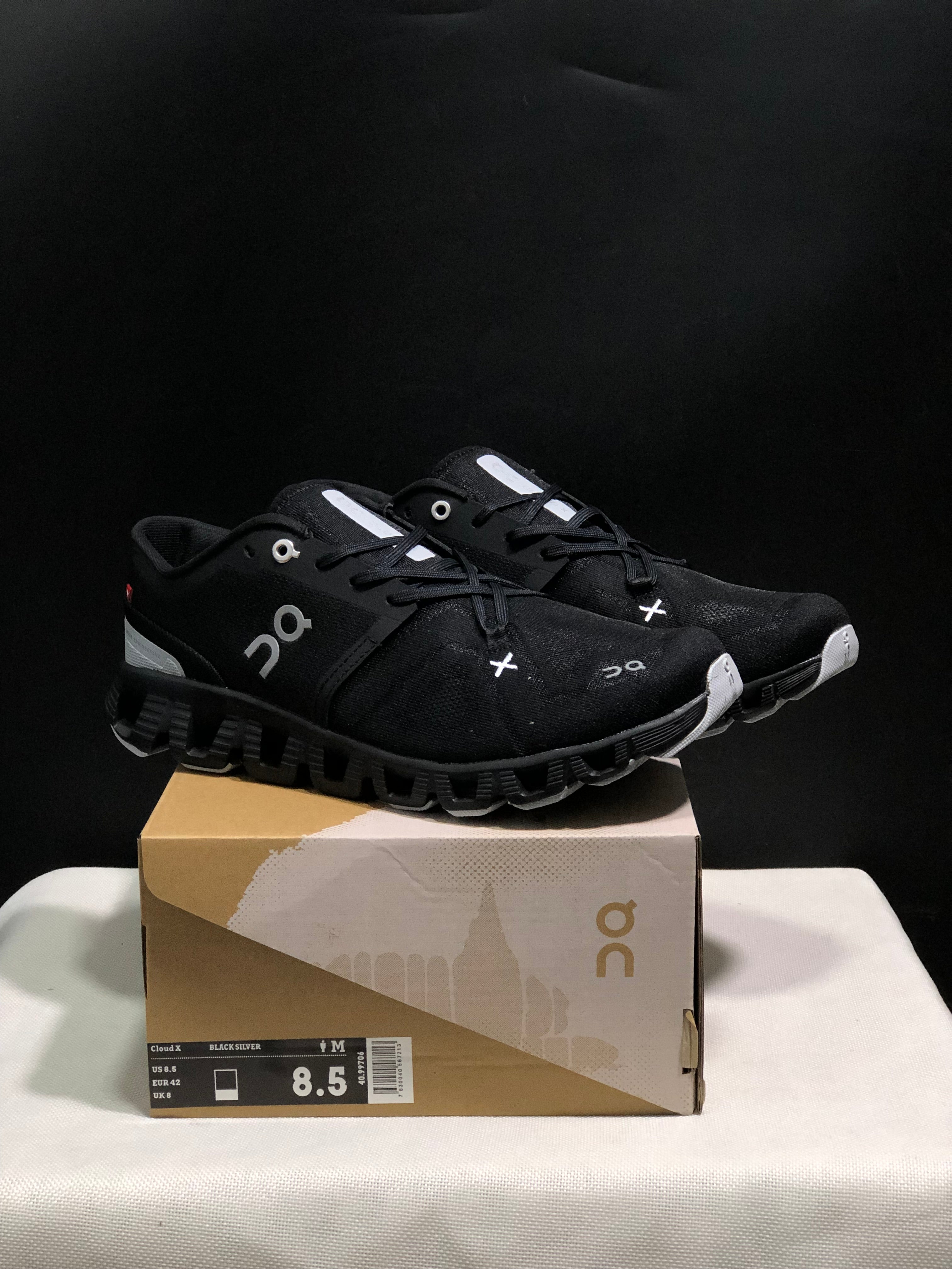 On Running Cloud X3 Shift Black Multi-Functional Running Shoes
