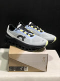 On Running Cloudmonster Anti-Slip Running Shoes Grey/Black