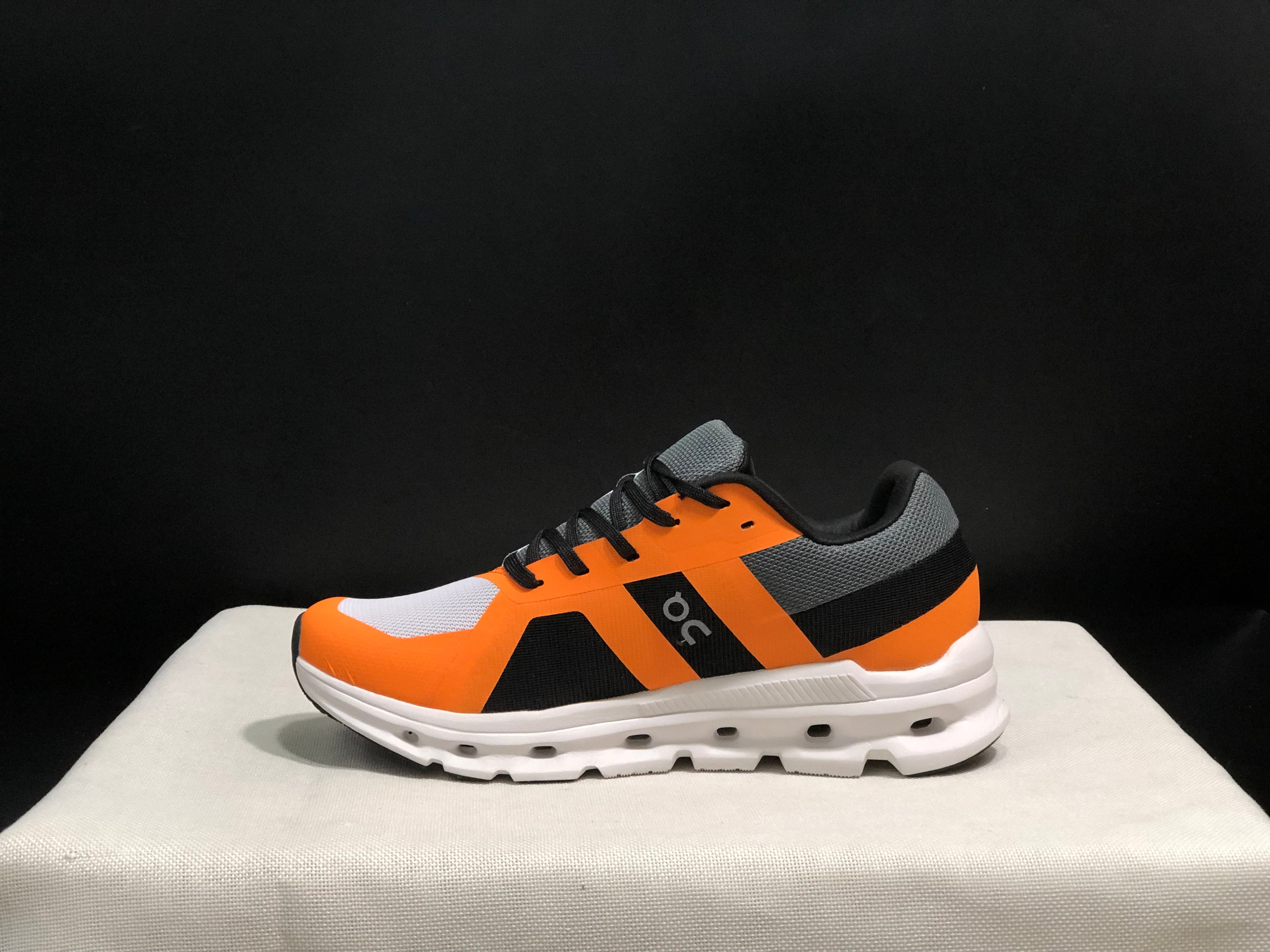 On Running Cloudrunner Anti-Slip Sports Running Shoes Grey/Orange