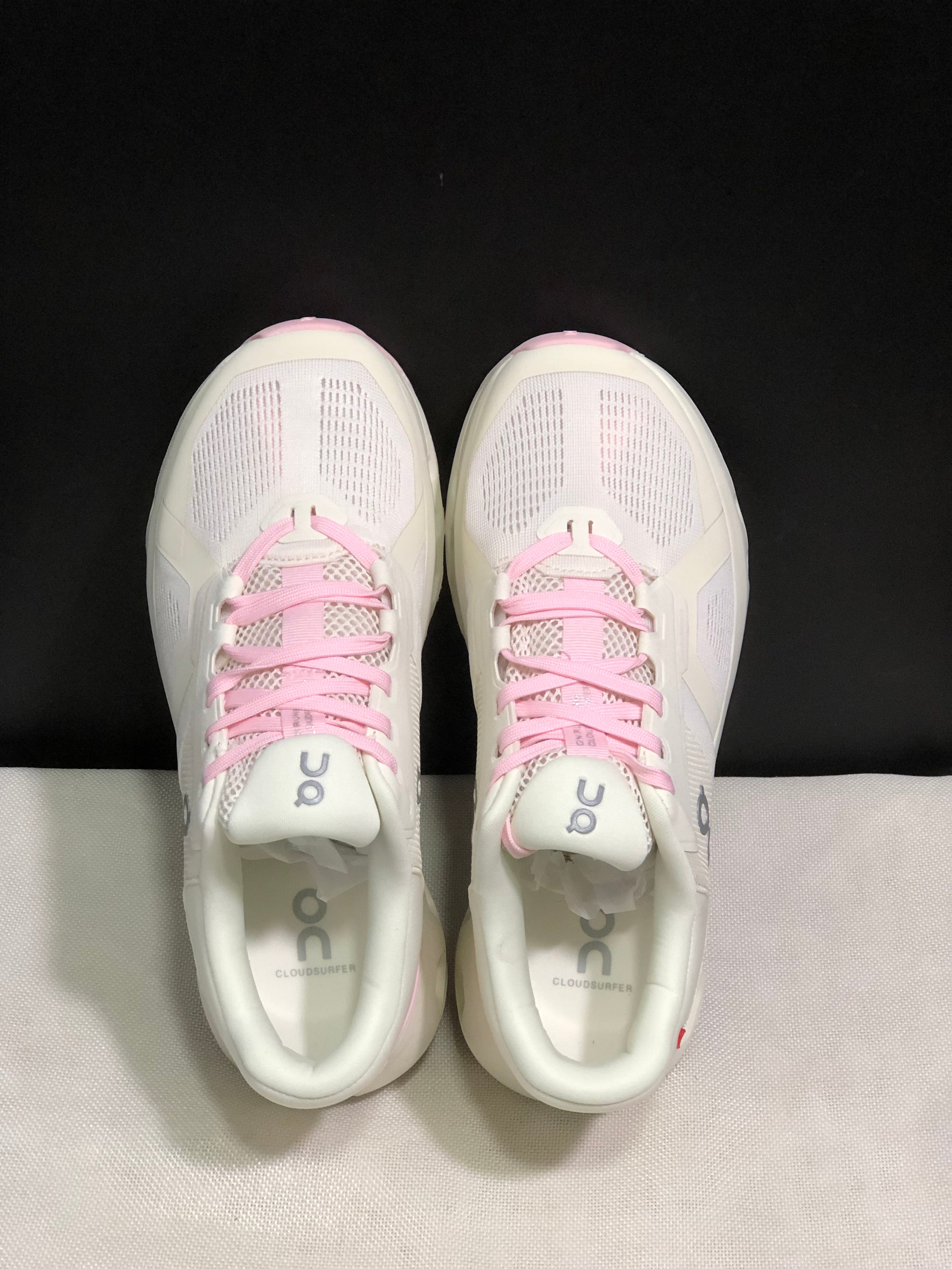 On Running Cloudrunner 2 Mesh Breathable Running Shoes Pink/Beige