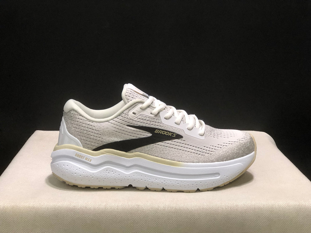 Brooks Ghost Max 2 Breathable Low-top Running Shoes Mushroom Grey