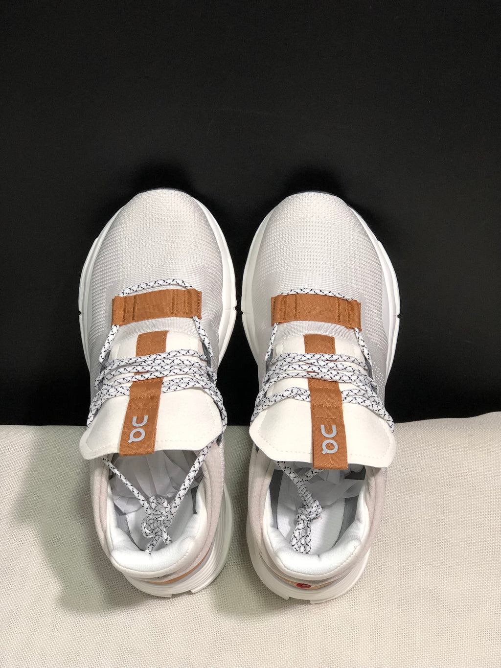 On Running Cloudnova Lightweight Sports Casual Shoes White/Pearl