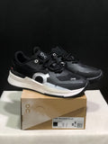 On Running The Roger Pro 2 Black/White Breathable Mesh Training Running Shoes