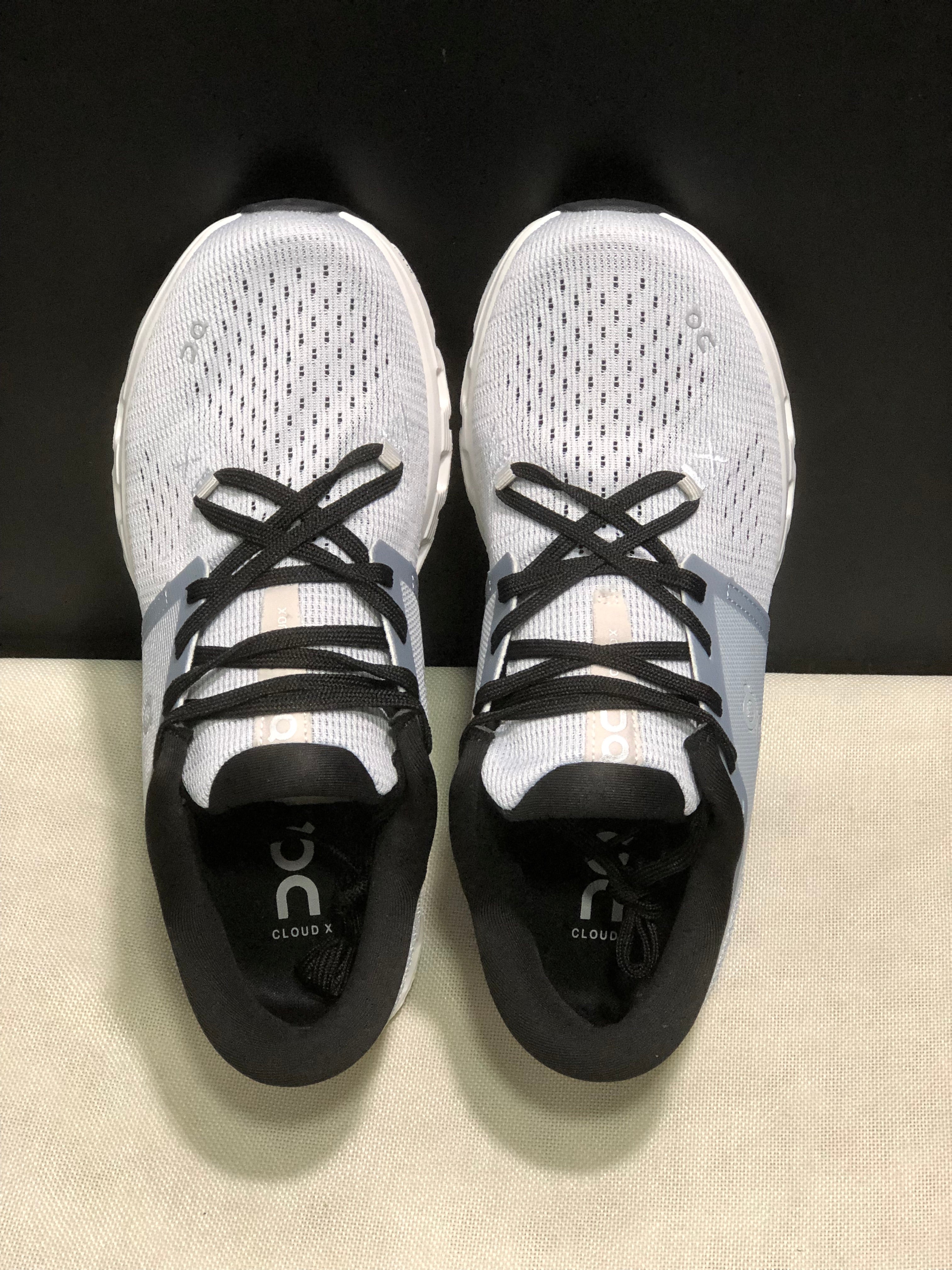 On Running Cloud X4 Comfortable Running Shoes Light Grey/Ivory