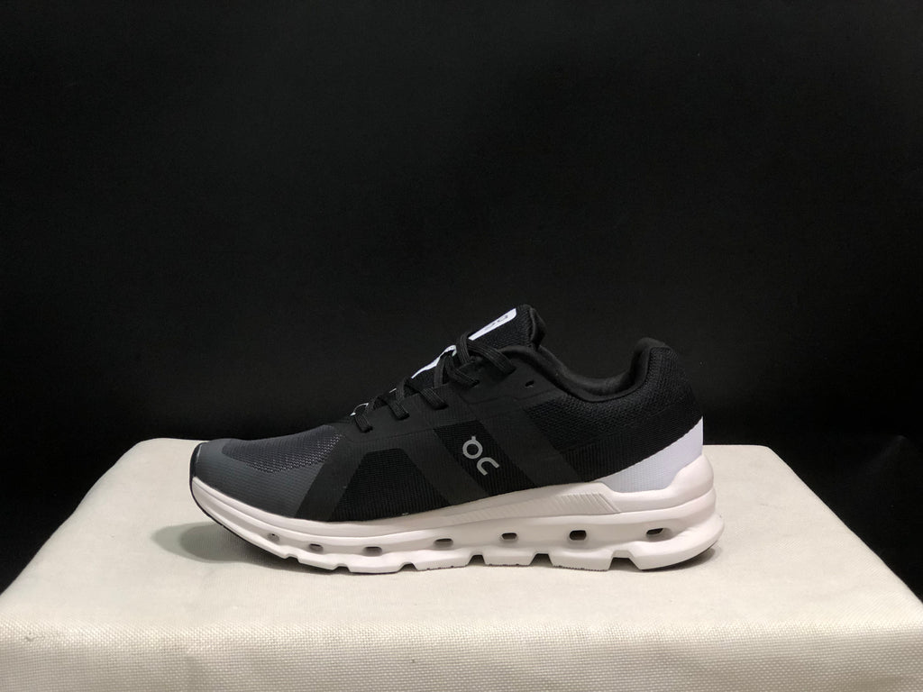 On Running Cloudrunner Anti-Slip Sports Running Shoes Black/Dark Grey
