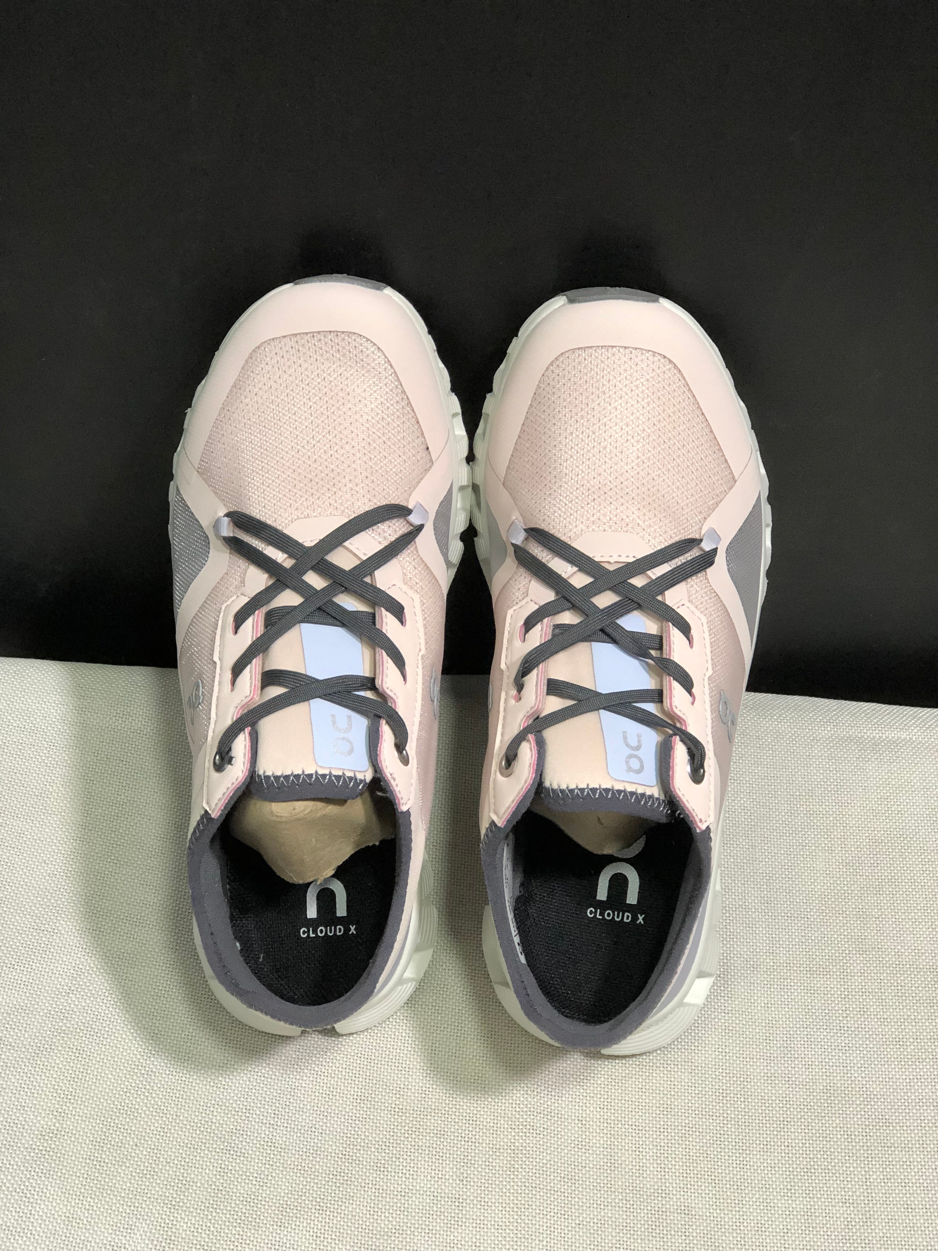 On Running Cloud X 3 AD Comfortable Wear-Resistant Training Shoes Shell/Powder