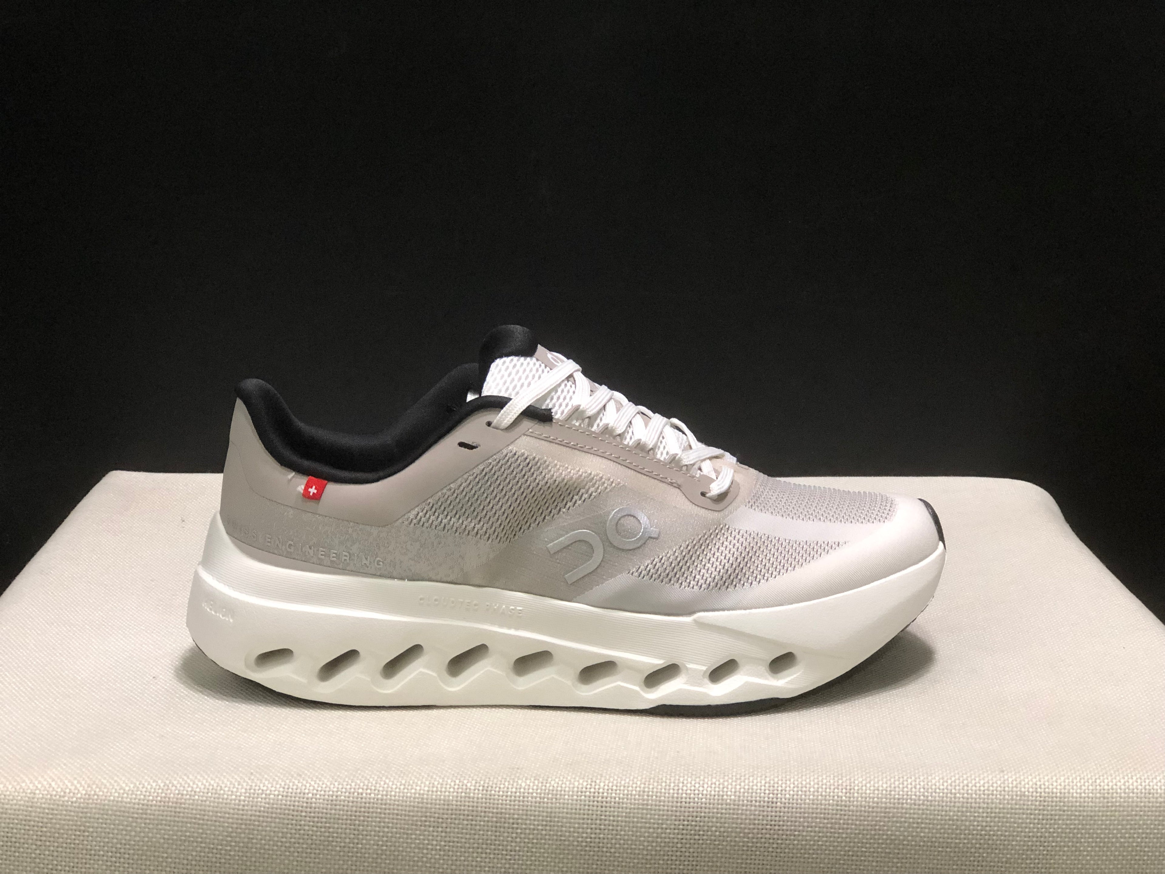 On Running Cloudsurfer Next Casual Running Shoes Apricot/White