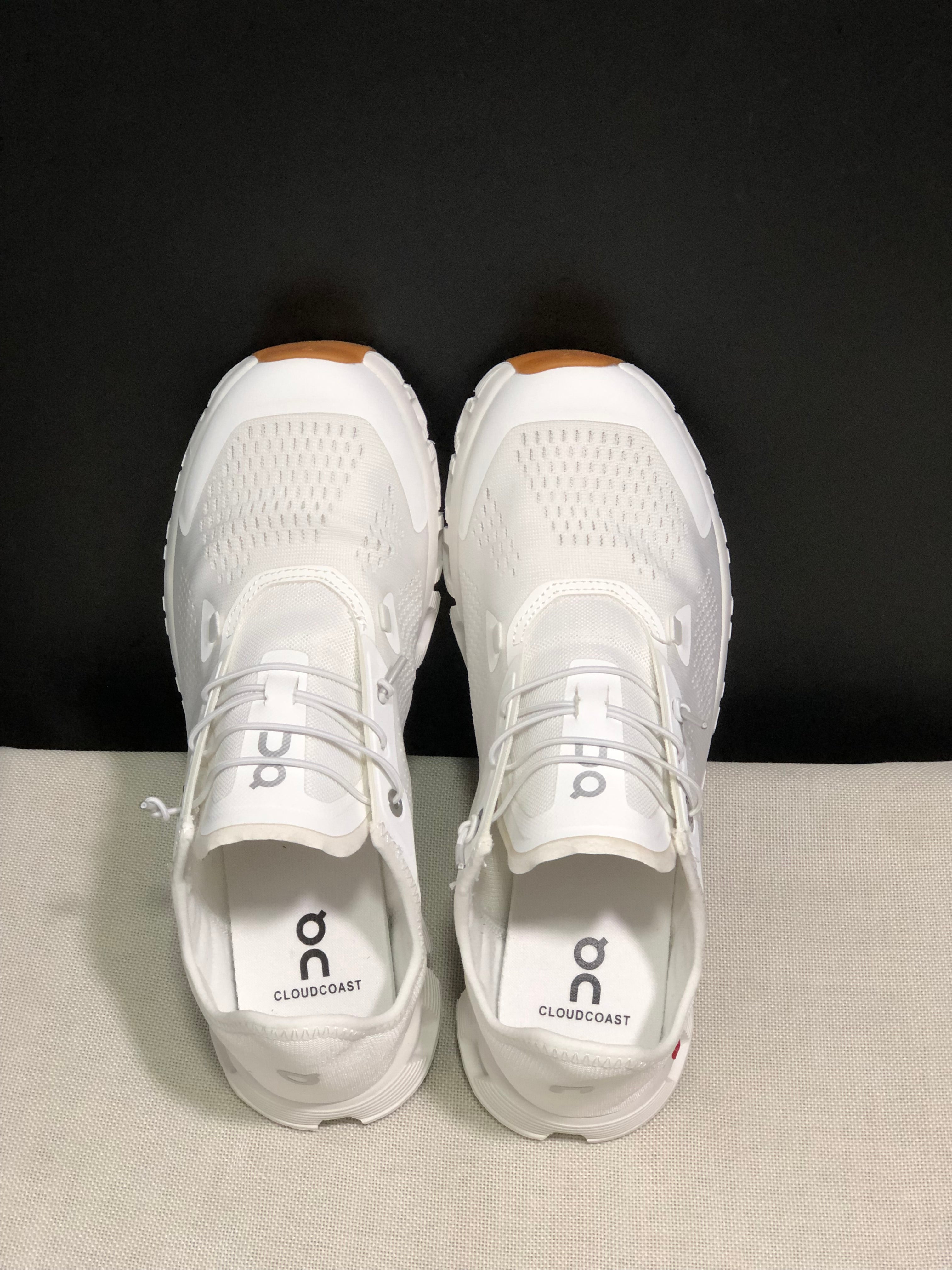 On Running Cloud 5 Coast Convenient And Breathable Running Shoes Pure White
