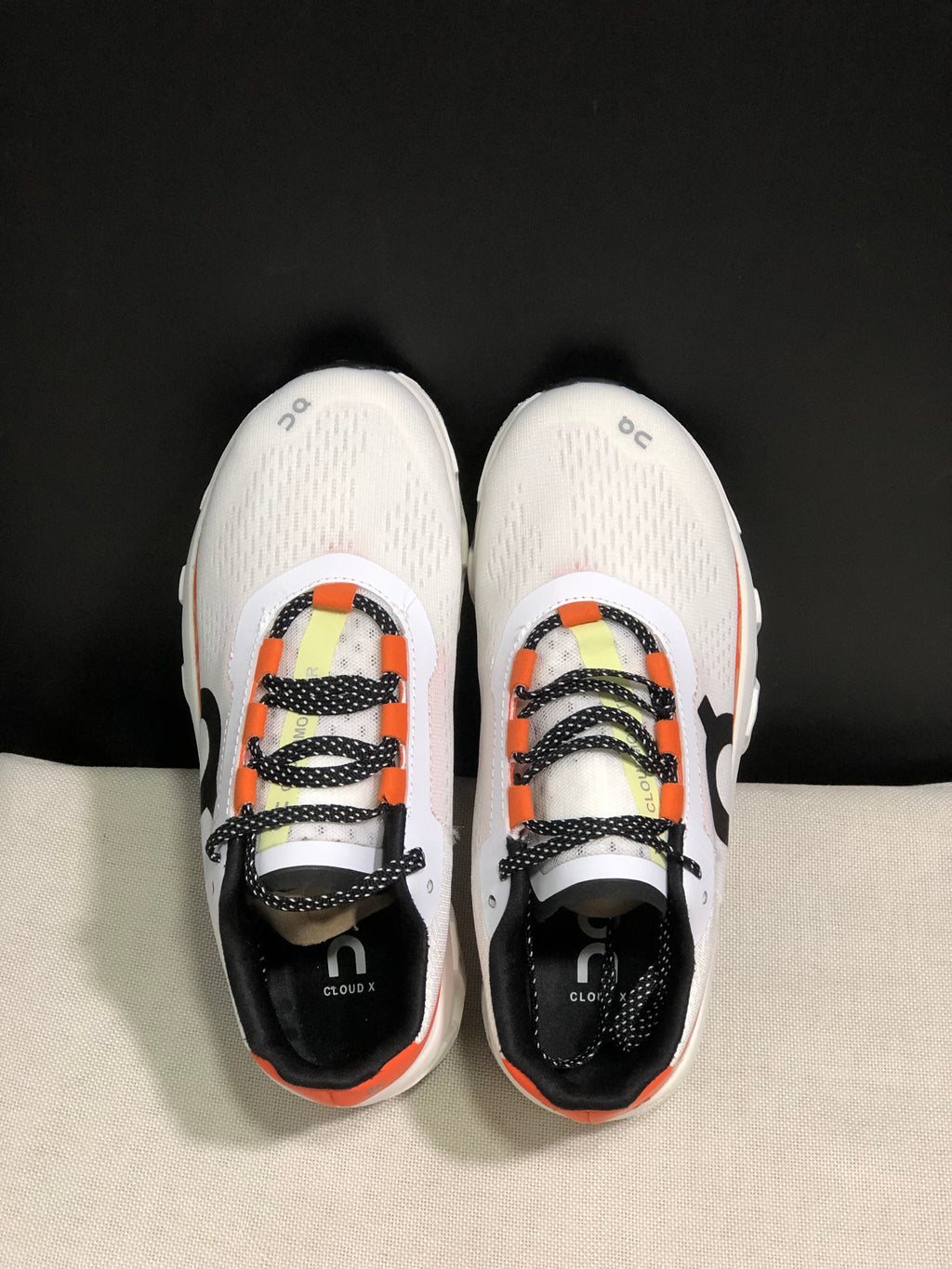 On Running Cloudmonster Anti-Slip Running Shoes White/Orange