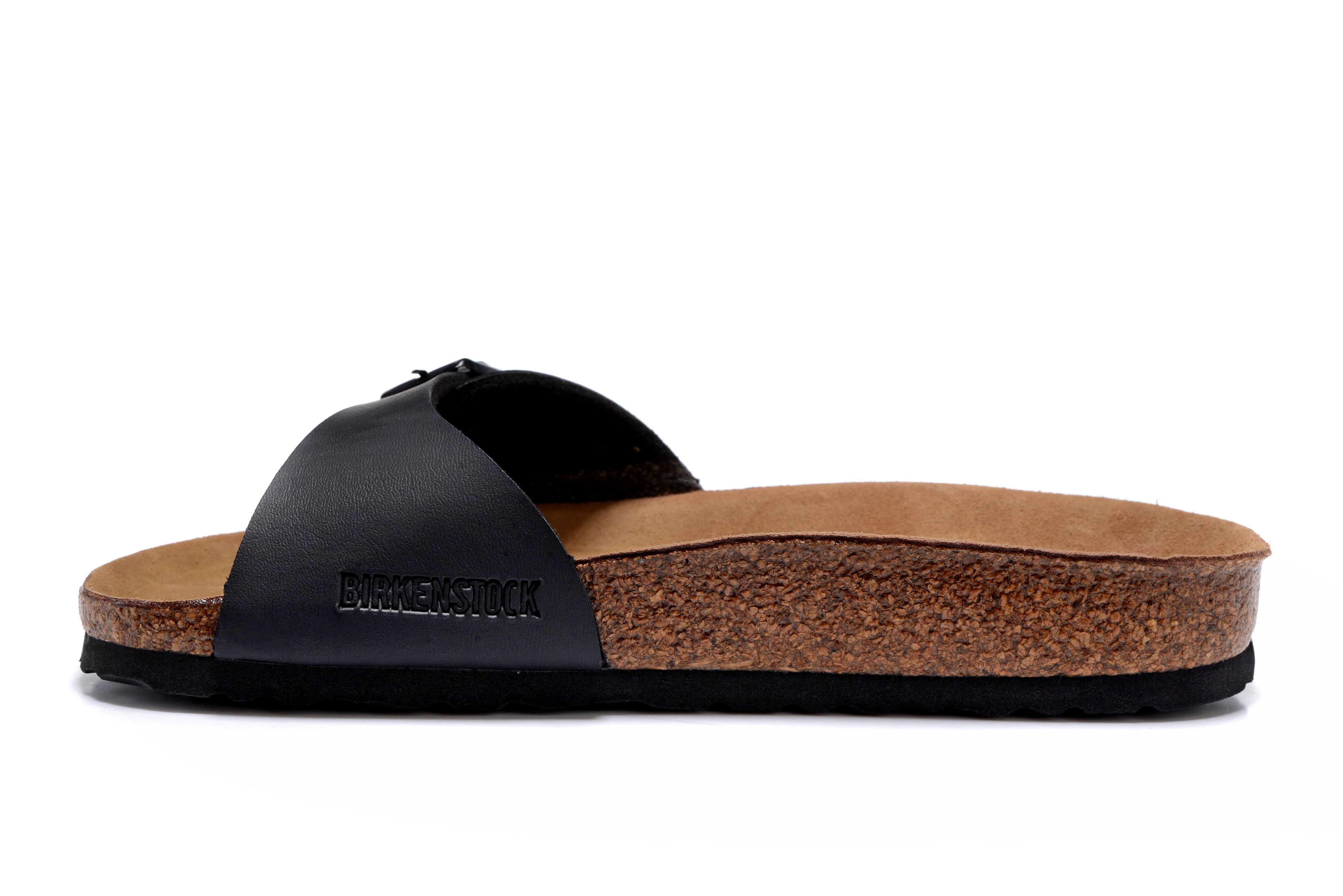 Birkenstock Madrid Single Strap Slide Matte Leather Sandals