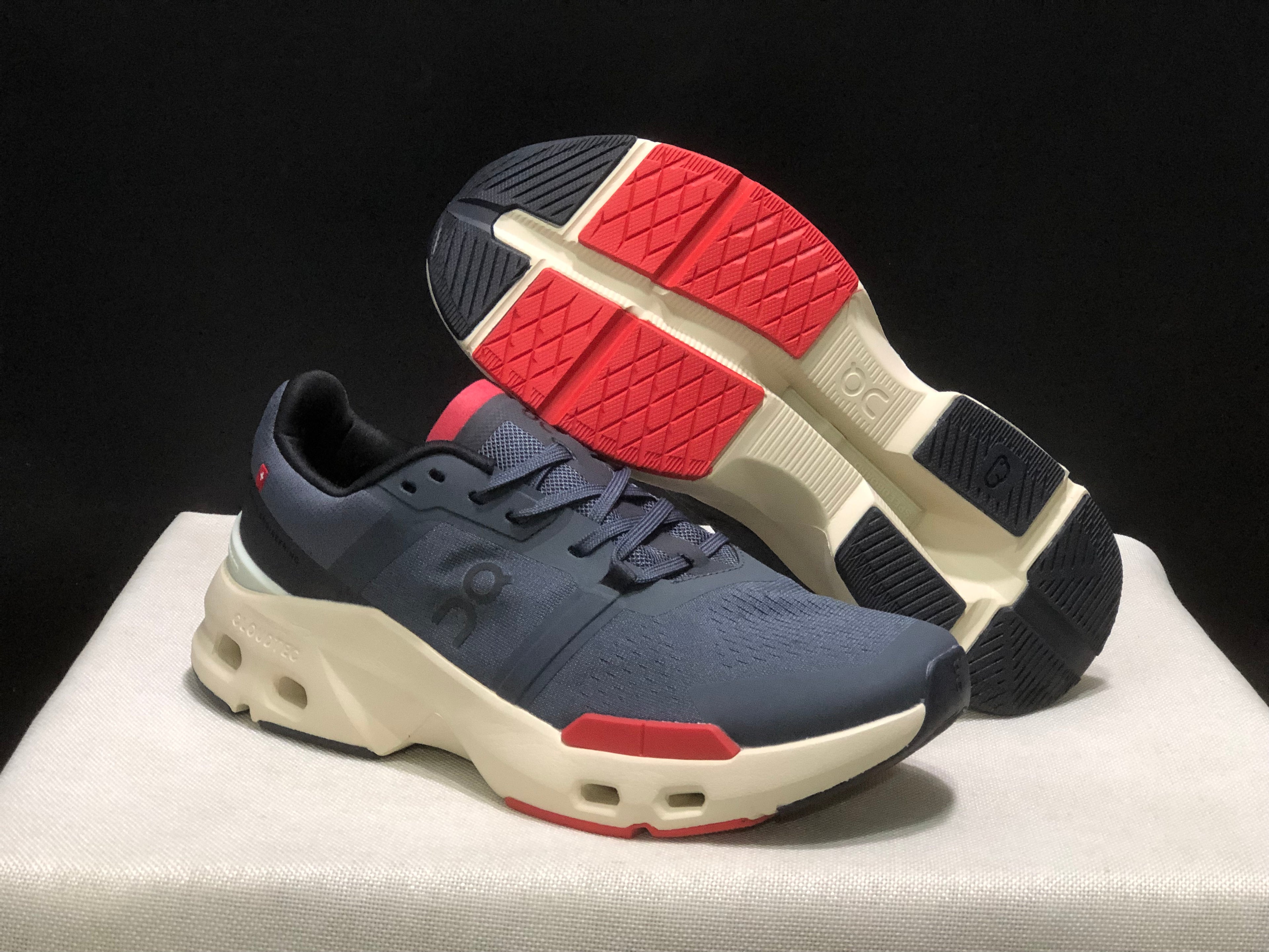 On Running Cloudpulse Comfortable Running Shoes Dark Grey/Red