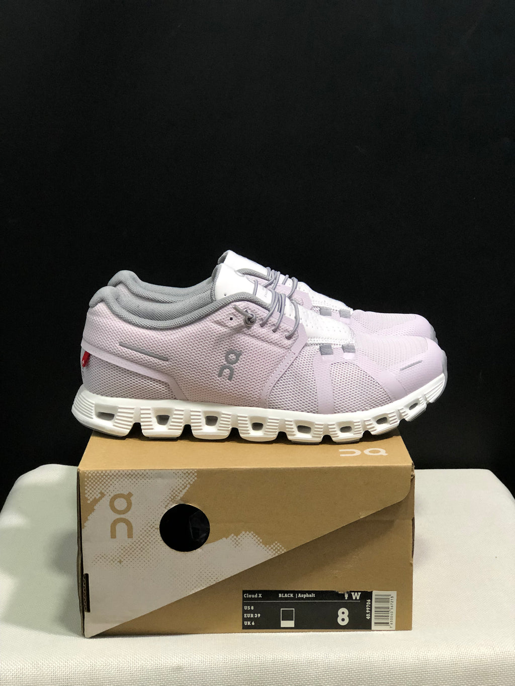 On Running Cloud 5 Lightweight Running Shoes Light Purple