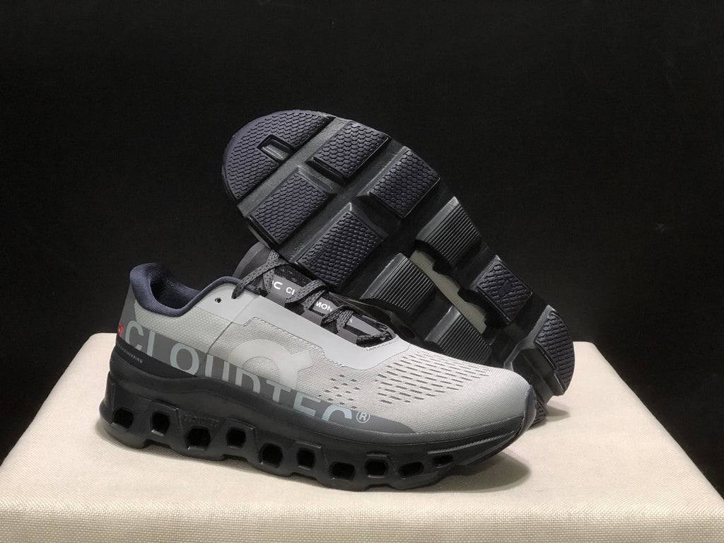 On Running Cloudmonster Anti-Slip Running Shoes Eclipse/Magnet