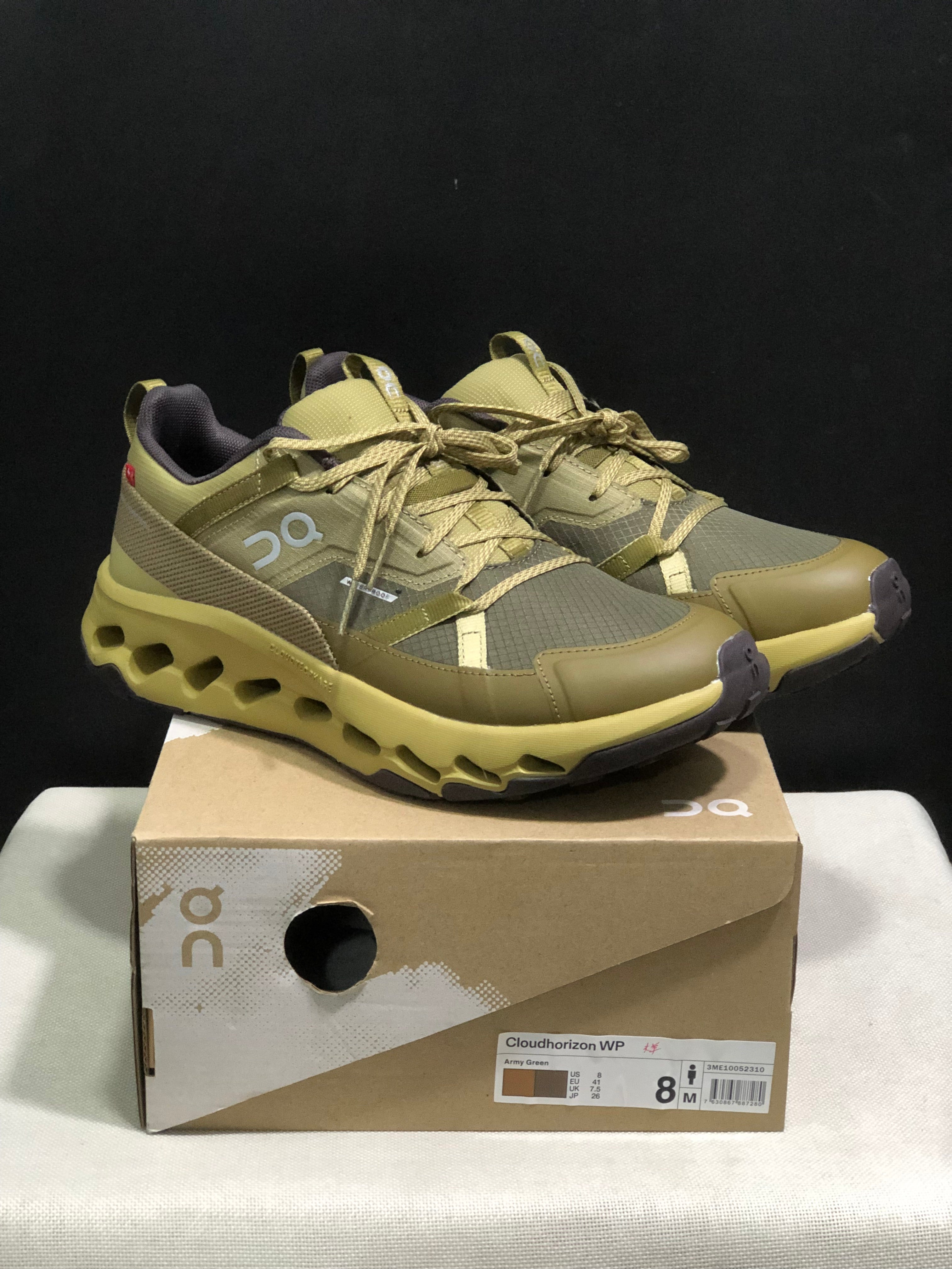 On Running Cloudhorizon Comfortable Hiking Shoes Army Green