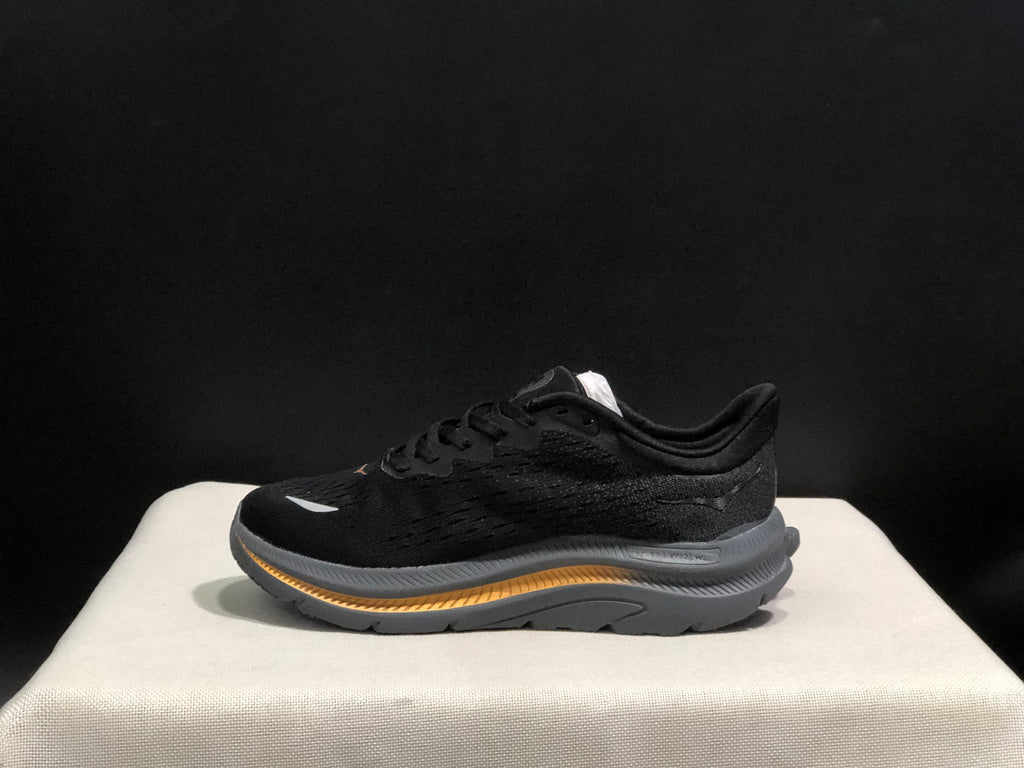 Hoka One One Kawana Cushioning Comfortable Gym Running Shoes Sneakers Black