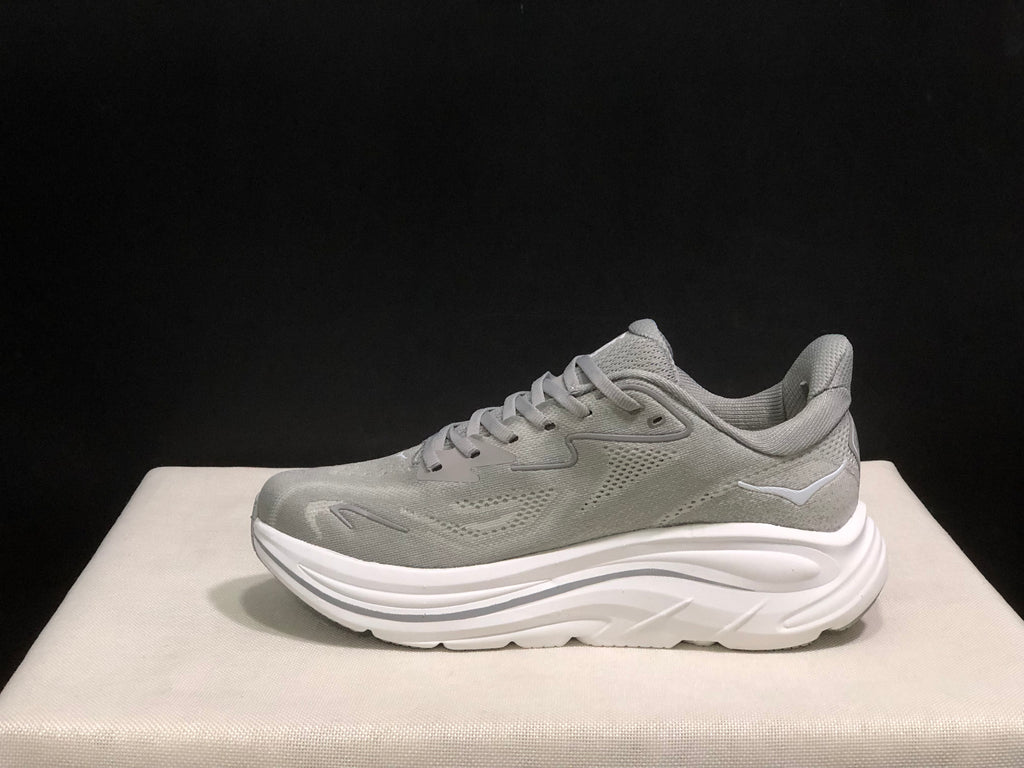 Hoka One One Clifton 10 Fashion Shoes Sneakers Gray