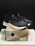 On Running Cloudrunner 2 Mesh Breathable Running Shoes Black/Drak Grey