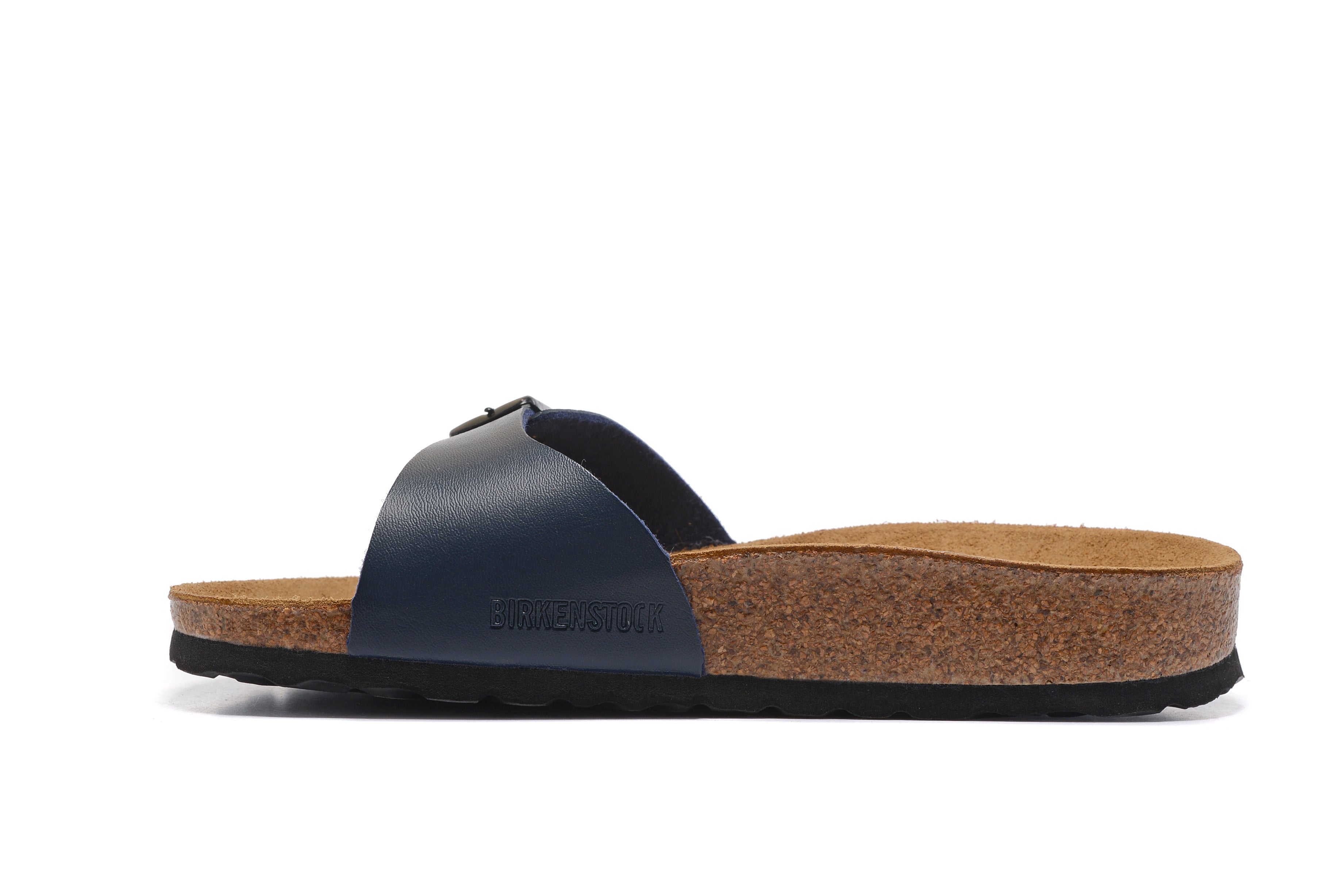 Birkenstock Madrid Single Strap Slide Matte Leather Sandals
