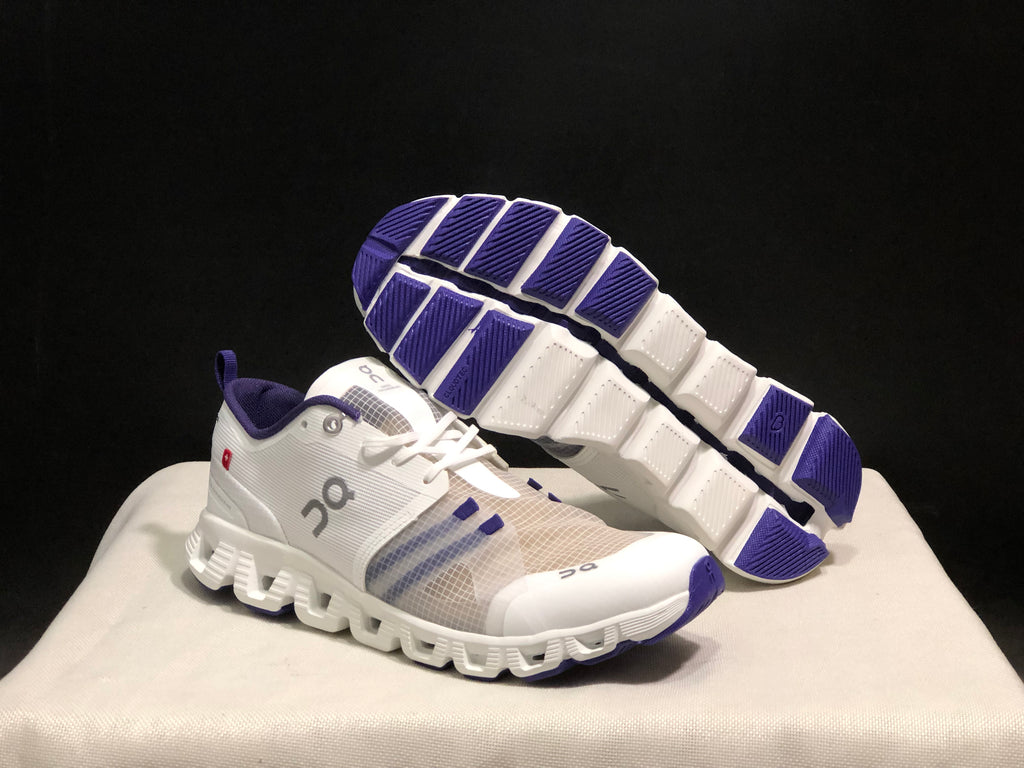 On Running Cloud X Shift Breathable And Shock-Absorbing Lightweight Running Shoes White/Purple
