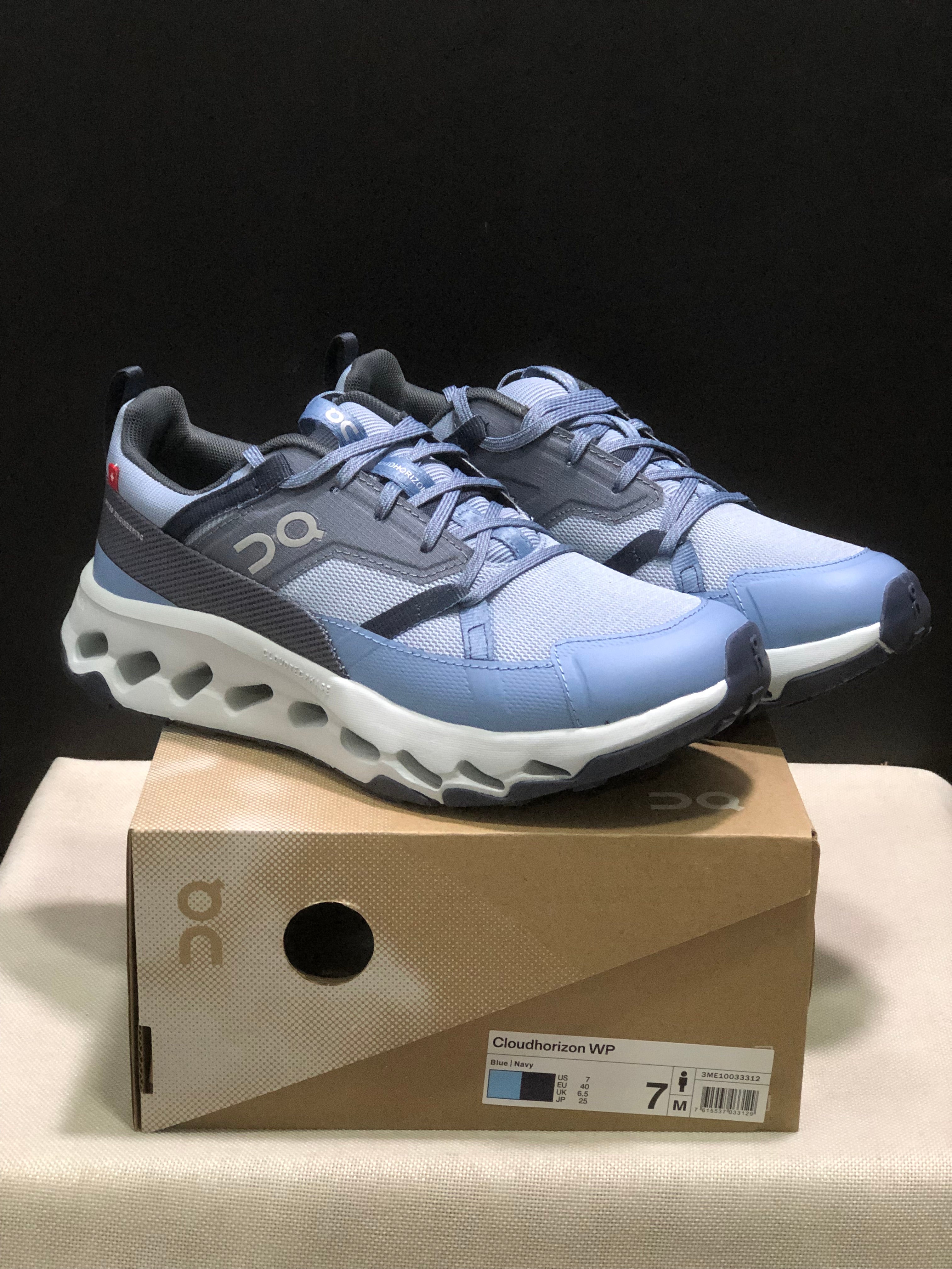 On Running Cloudhorizon Comfortable Hiking Shoes Blue/Navy