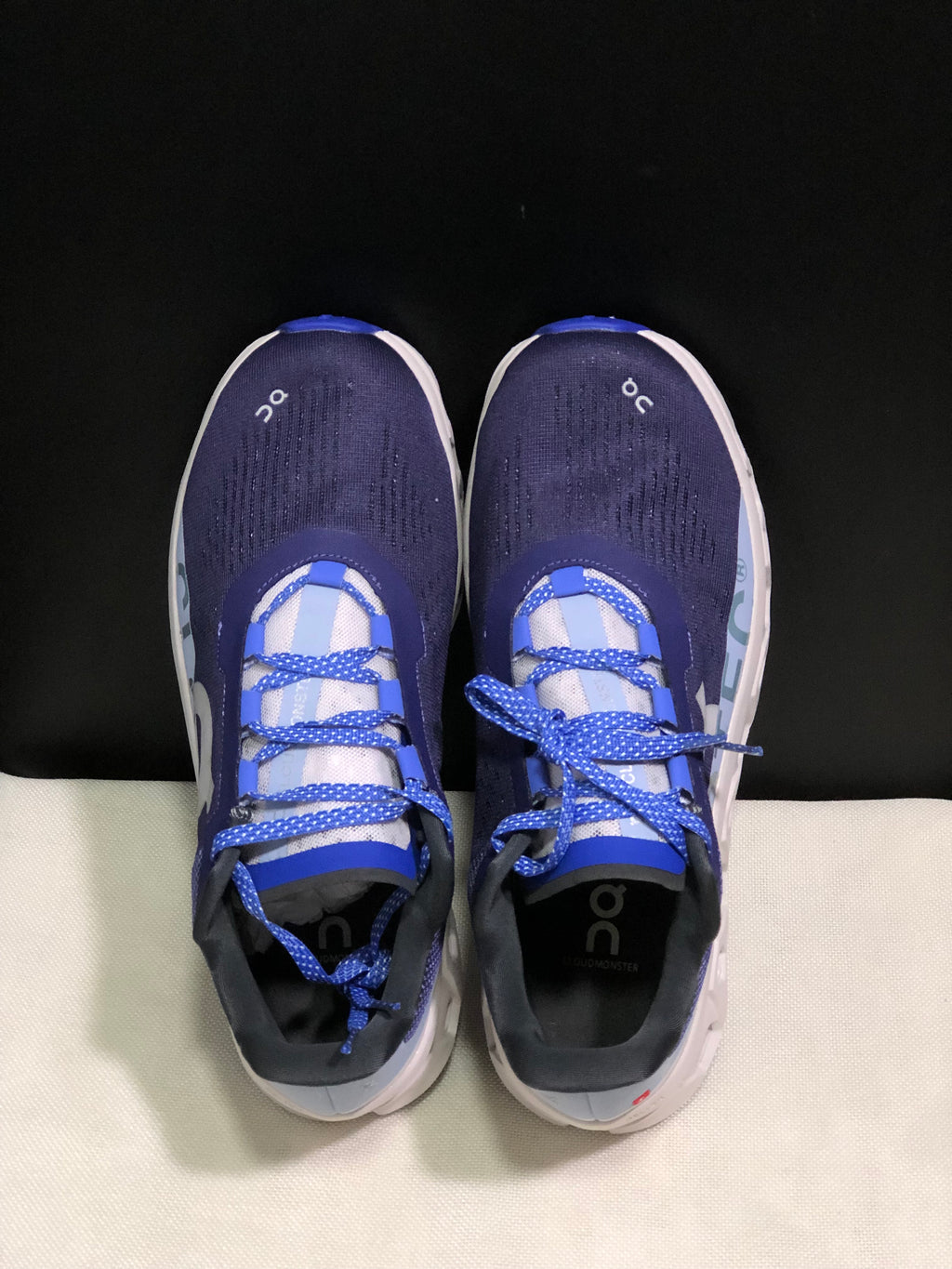 On Running Cloudmonster Anti-Slip Running Shoes Dark Purple/White