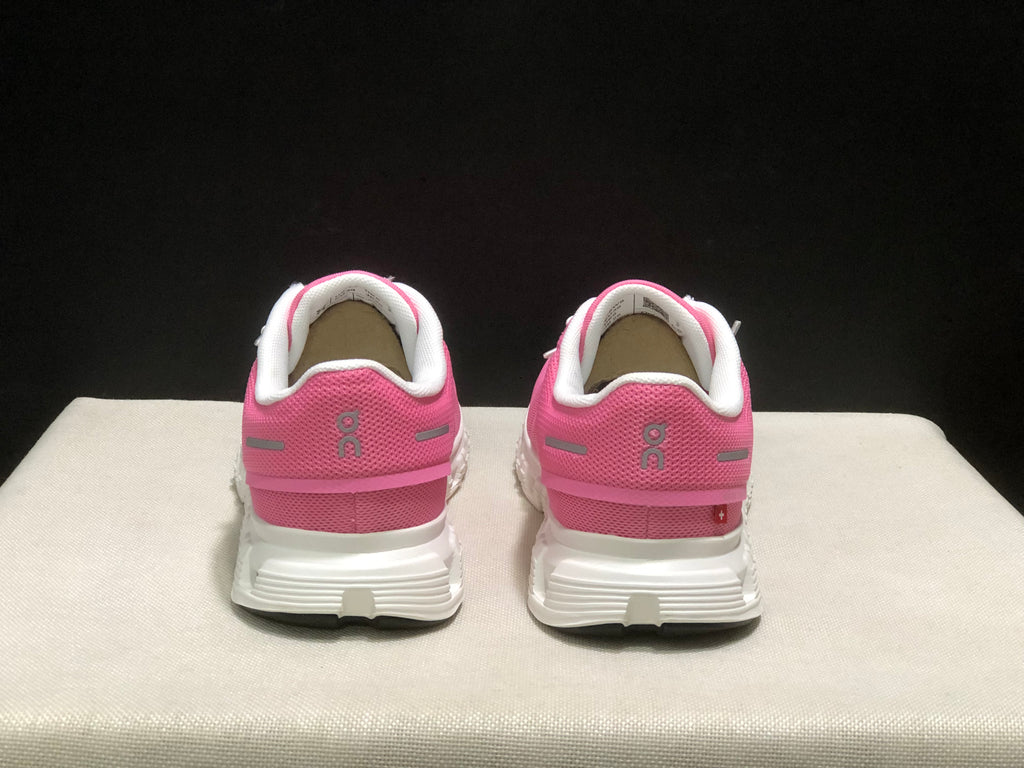 On Running Cloud 6 Casual Sneakers Rose Red/White