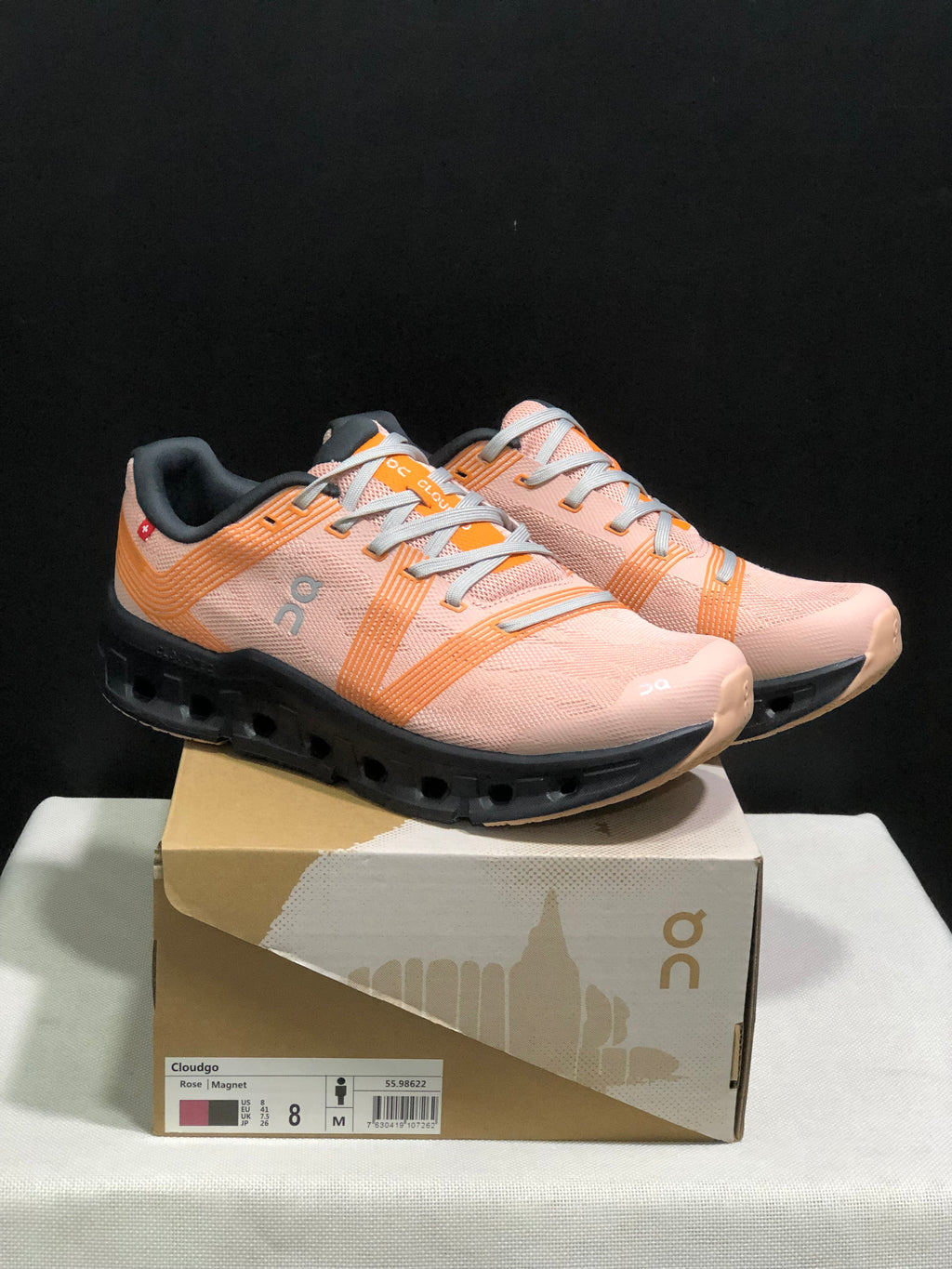 On Running Cloudgo Comfortable And Lightweight Running Shoes Rose/Magnet