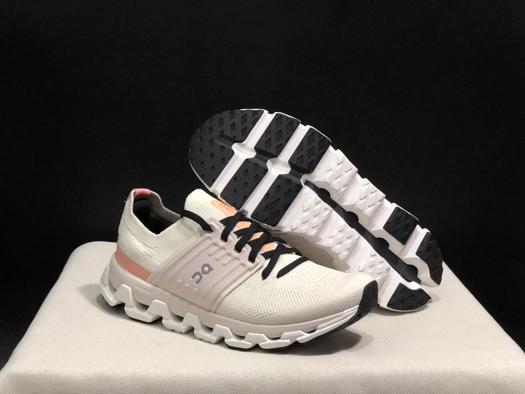 On Running Cloudswift 3 Trendy And Comfortable Running Shoes Ivory/Rose