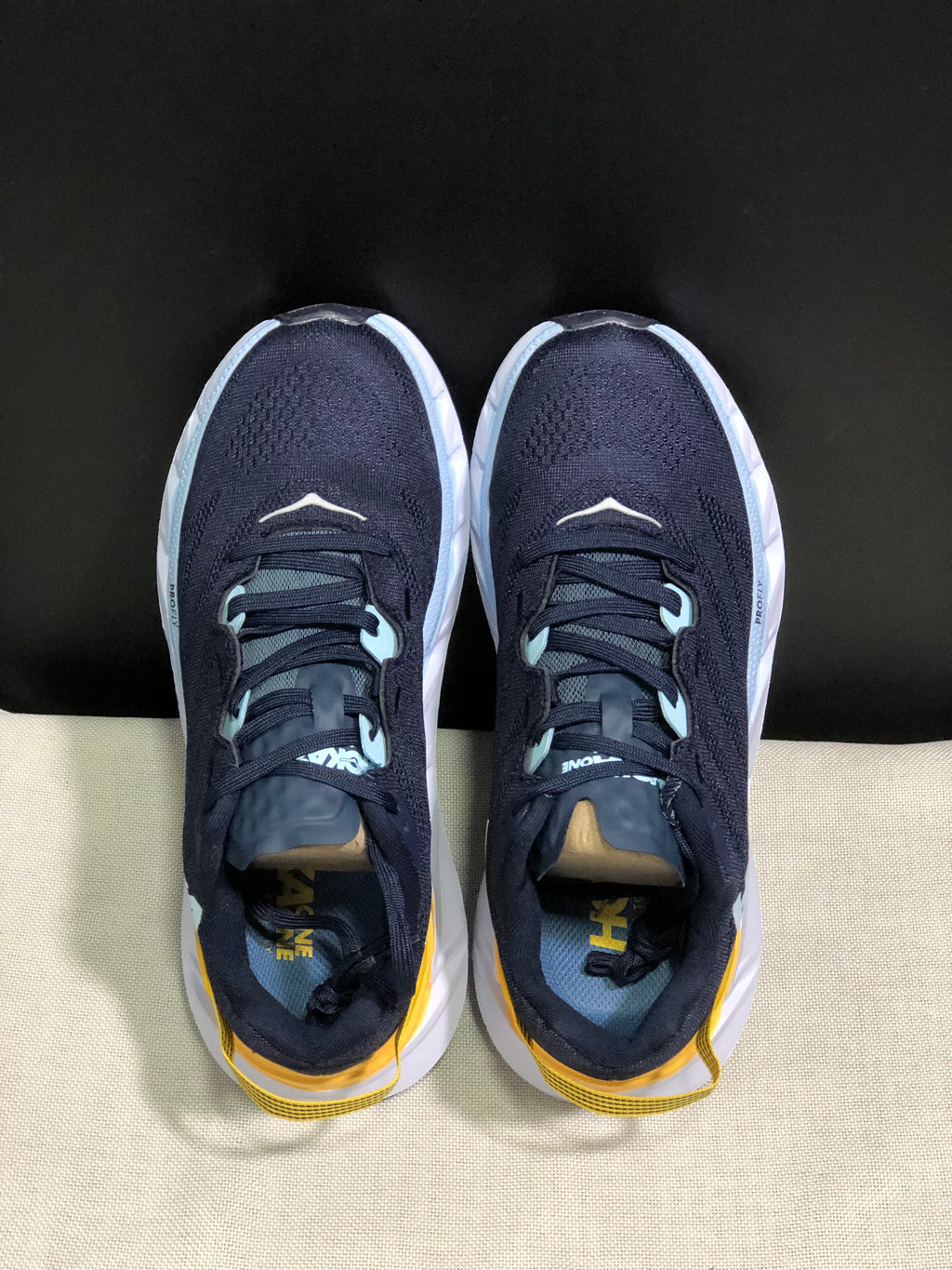 Hoka One One Elevon 2 Anti-slip Wear-resistant Running Shoes Sneakers Navy