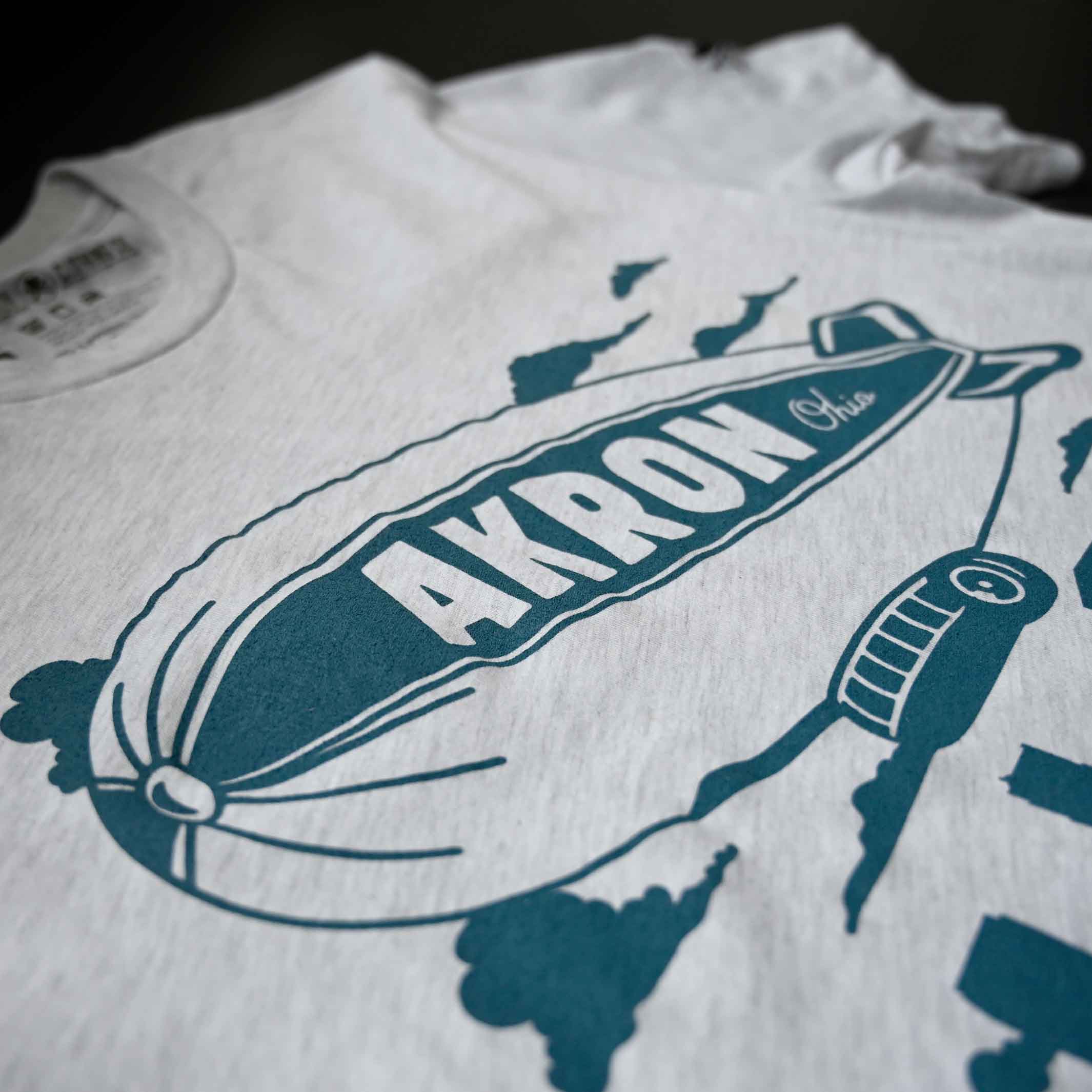 Akron Blimp City USA - Unisex Crew T-Shirt
