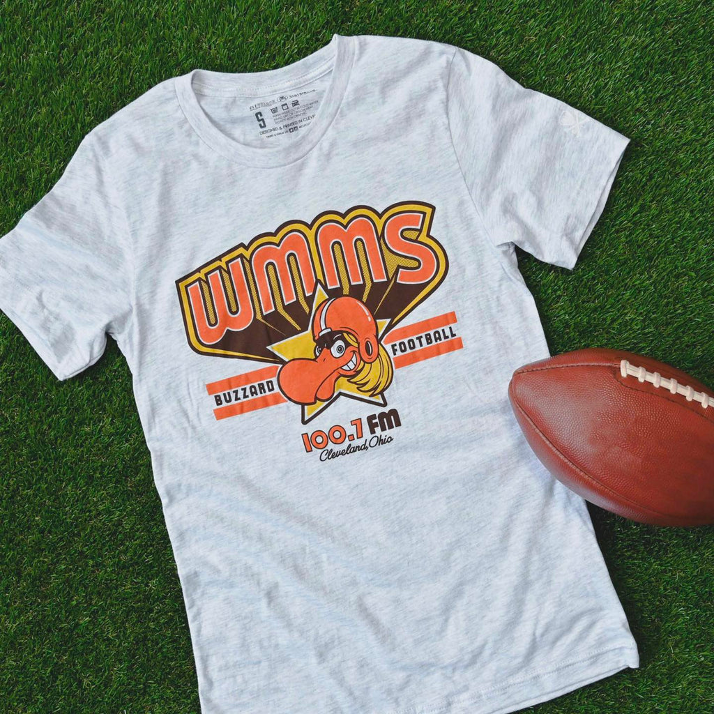 WMMS Buzzard Football - Unisex Crew T-Shirt