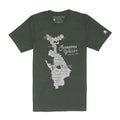 CVNP Map - Unisex Crew T-Shirt