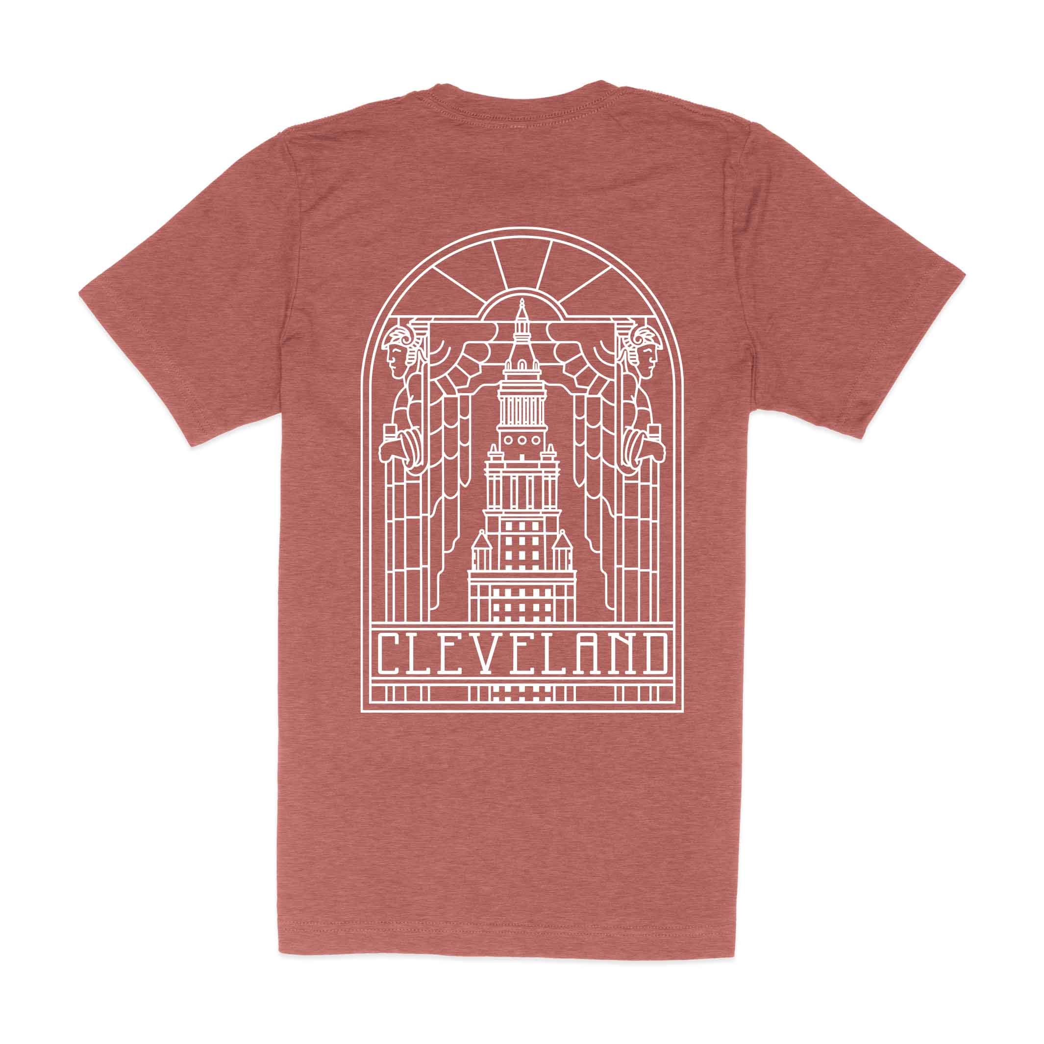 Cleveland Stained Glass - Unisex Crew T-Shirt
